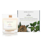 The Pines Duftkerze mit Kiefer und Pfefferminz  200g