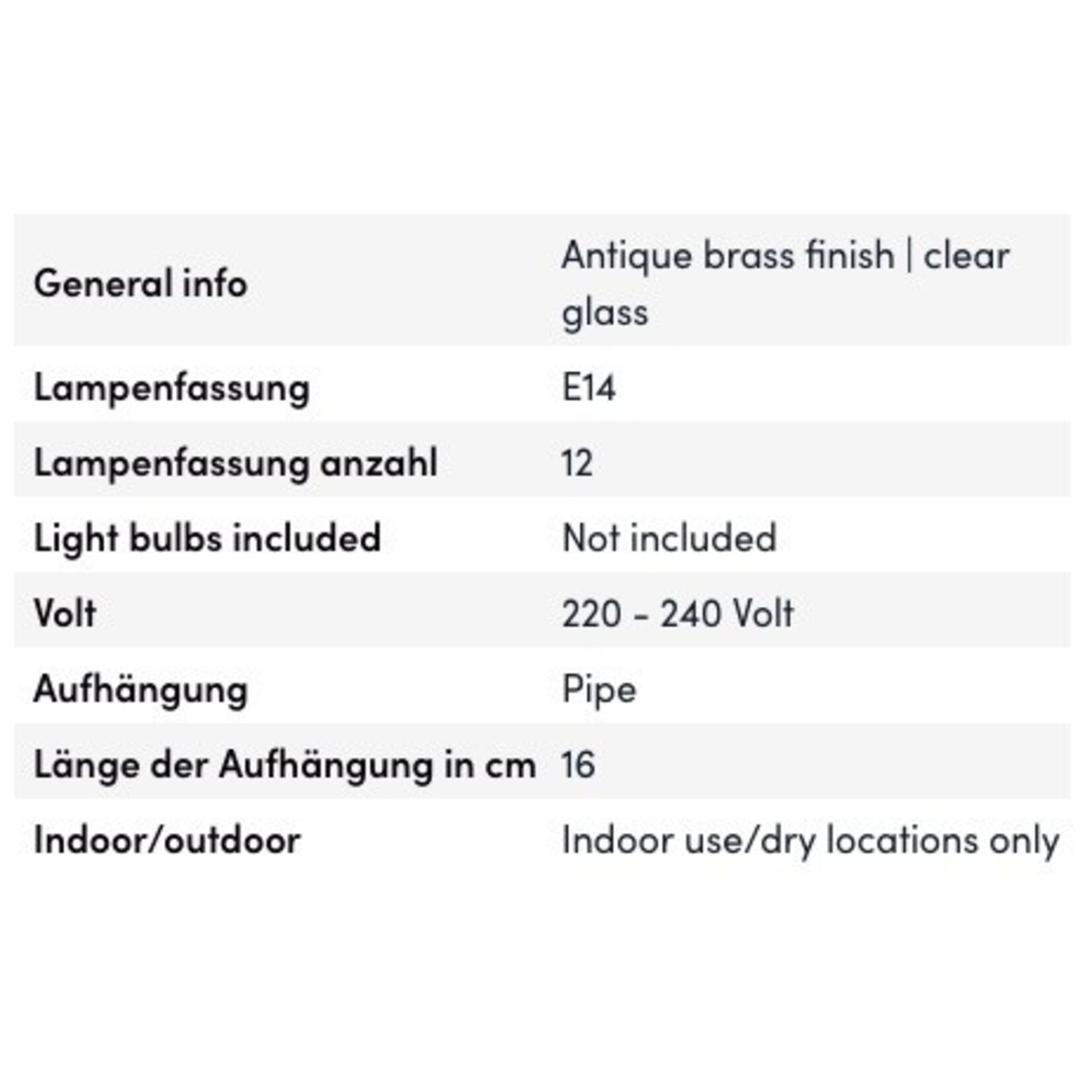 Deckenlampe East, D81xH38cm