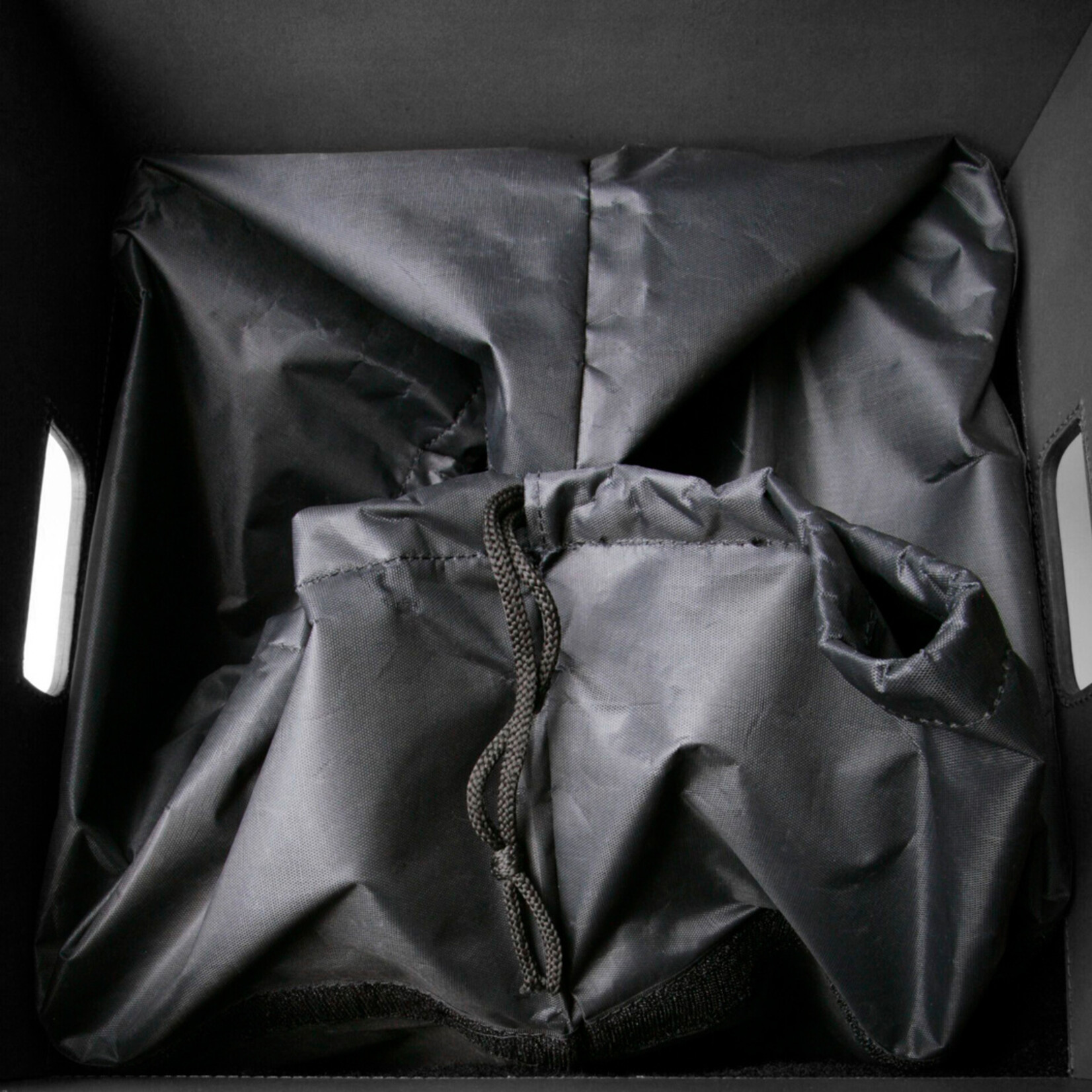 Wäschekorb Leder: schwarz, Naht: schwarz 37x37x62cm