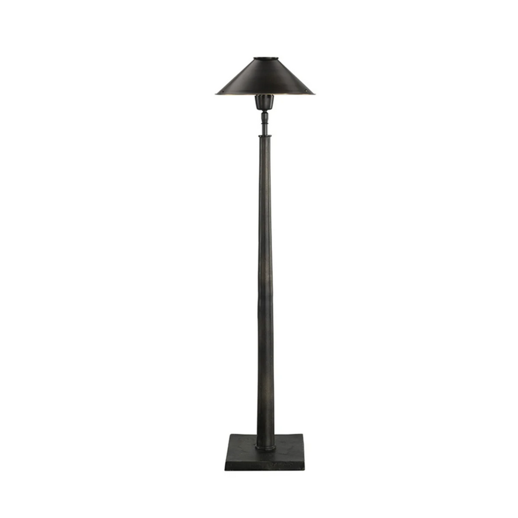 Tischlampe Bronze D17xH83cm, OHNE Schirm