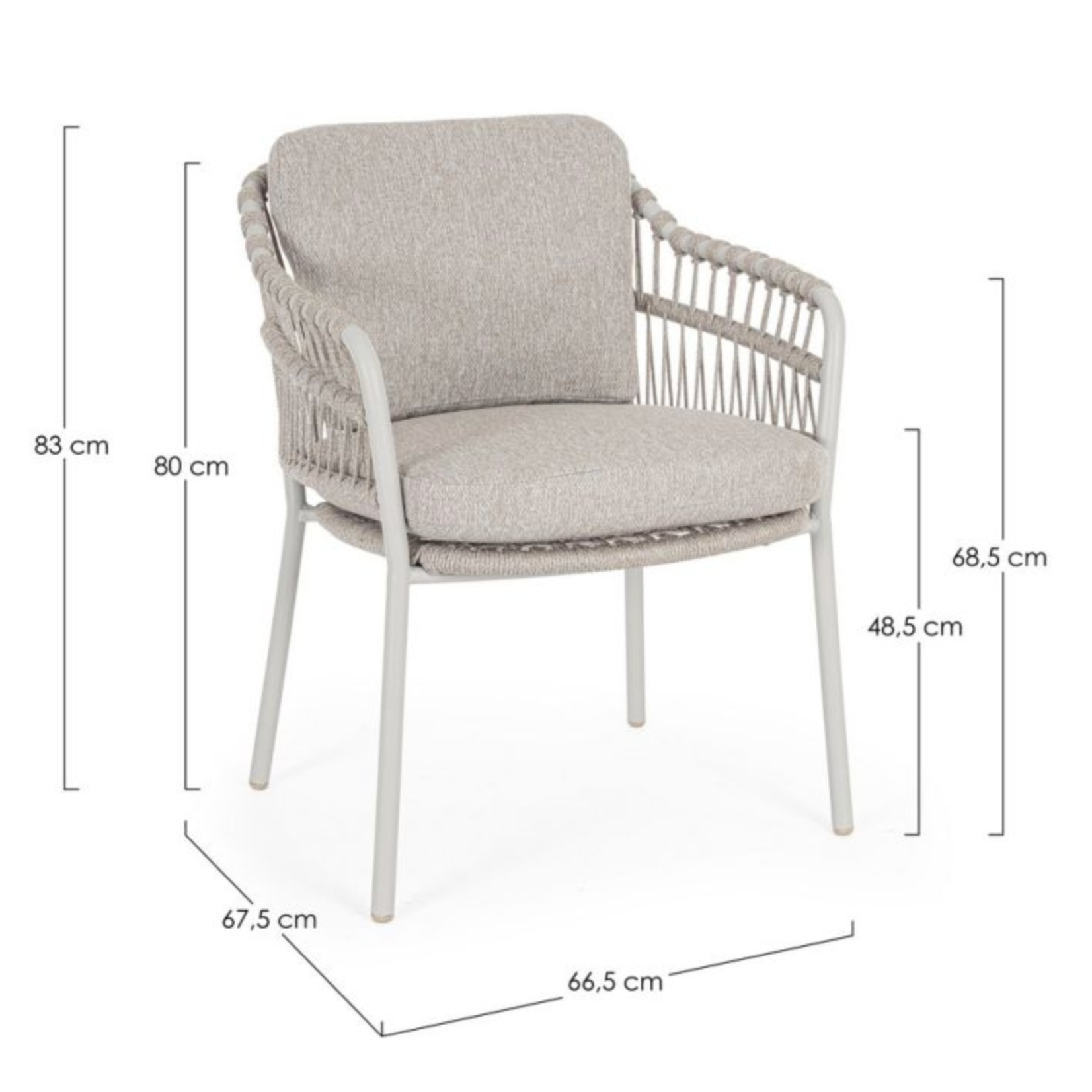 Talaia Frostig Outdoor Stuhl inkl. Kissen