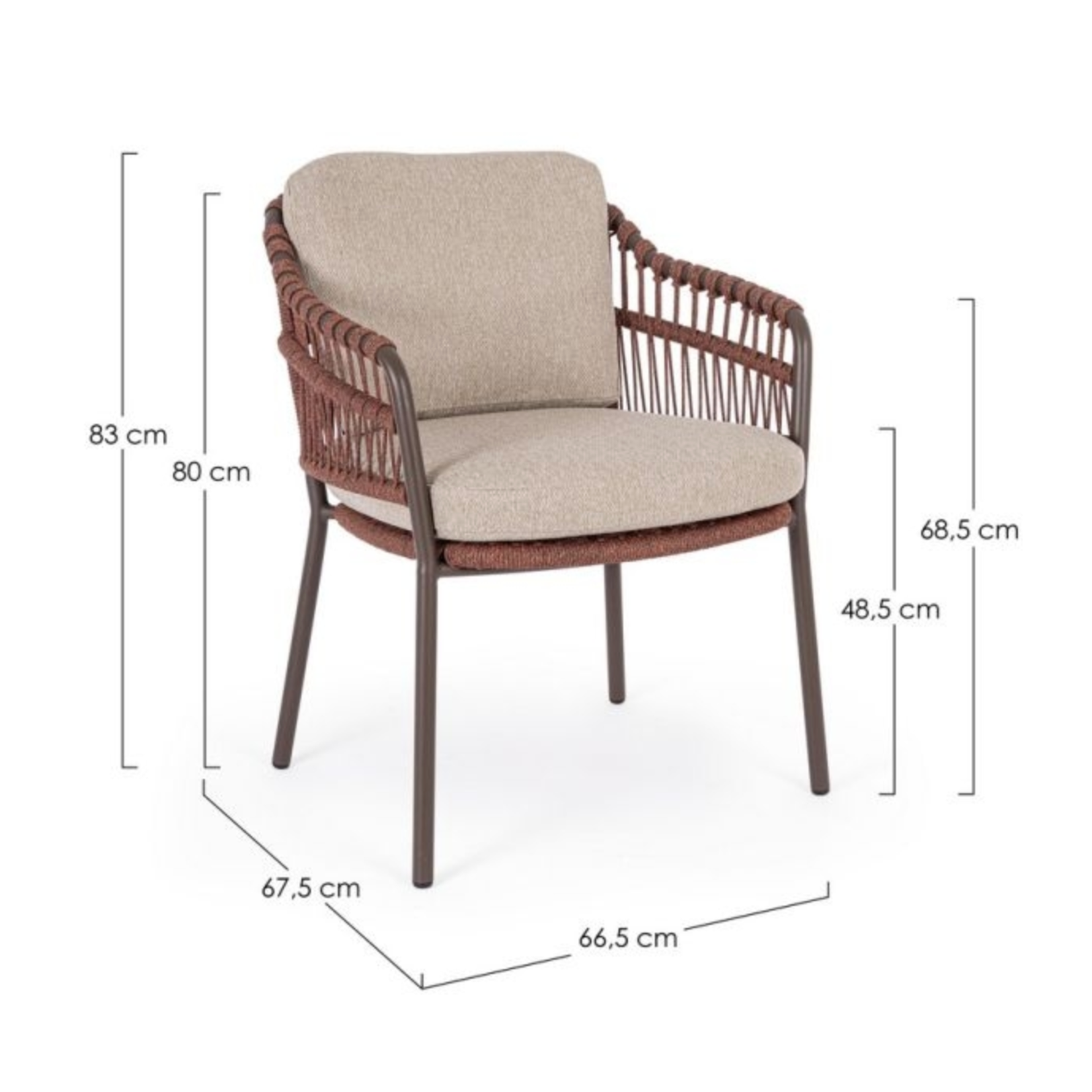 Talaia Java Outdoor Stuhl inkl. Kissen