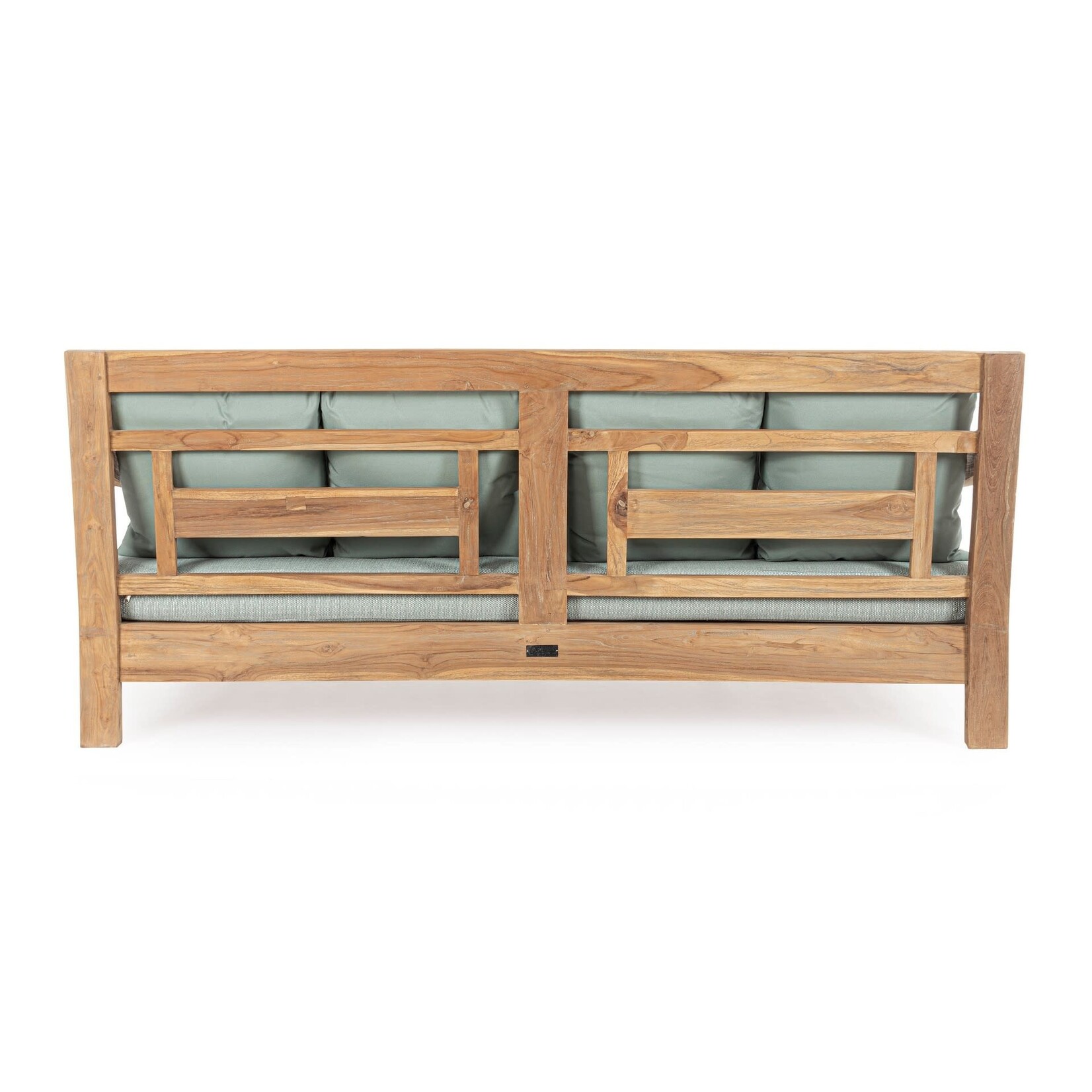 Bali Daybed Teak 190x112xH81cm inkl. Kissen, Farbe: Aqua