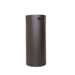 Schirmständer Leder: braun, Naht: weiss D25x58cm