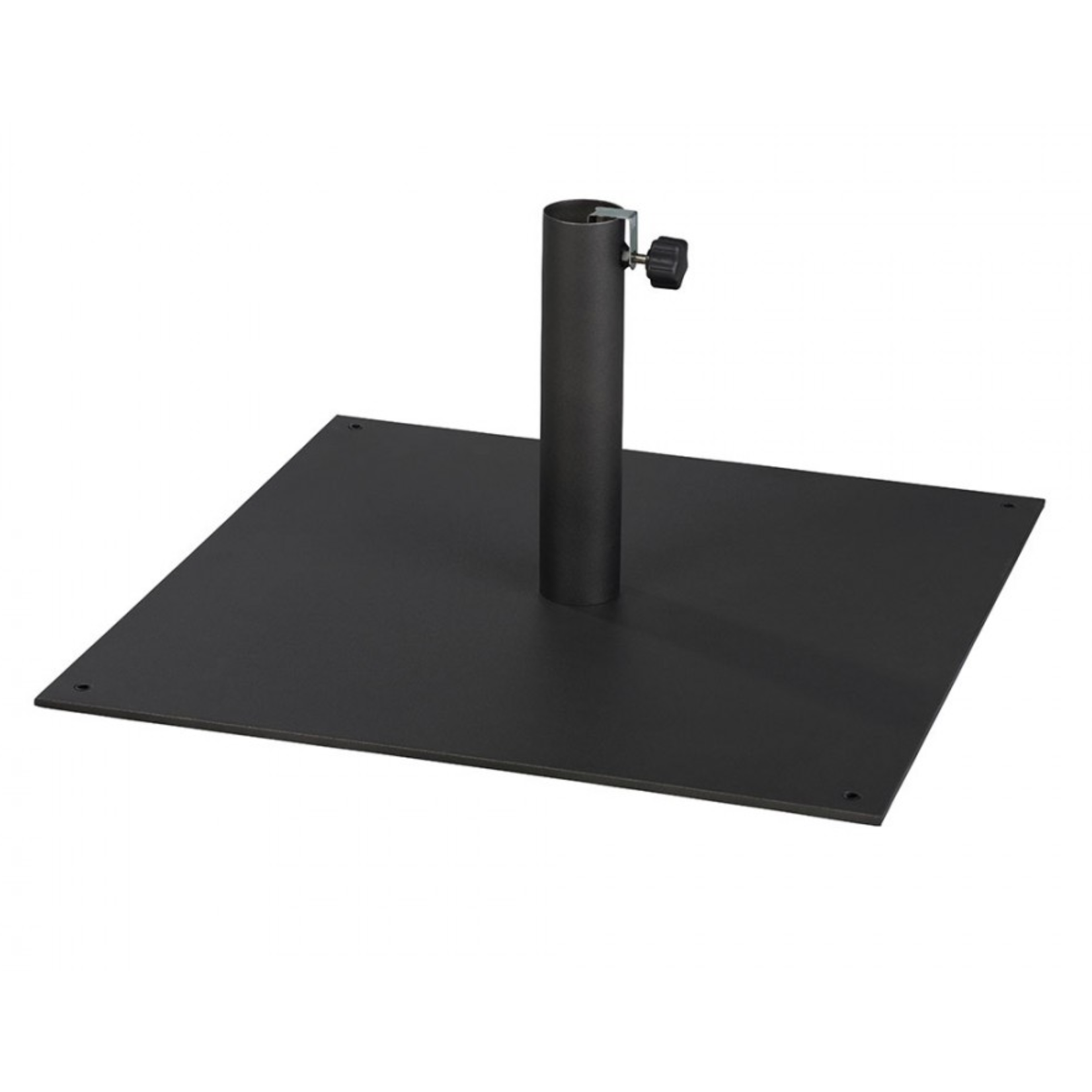 Sonnenschirmständer Metall 40kg eisengrau 60x60x1.4cm, bis D63mm