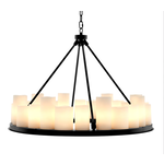 Commodore Chandelier, DM90cm, schwarz