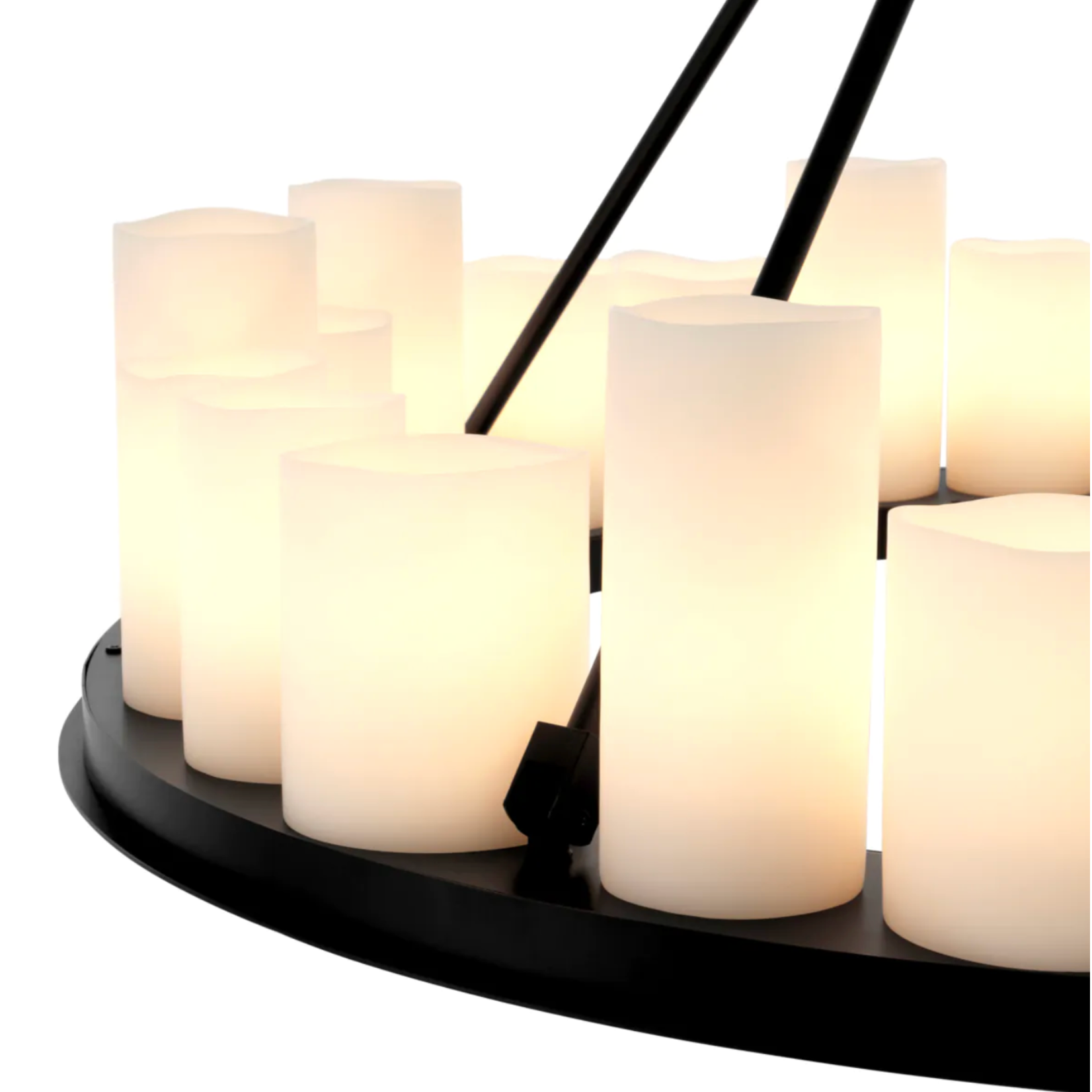 Commodore Chandelier, DM90cm, schwarz