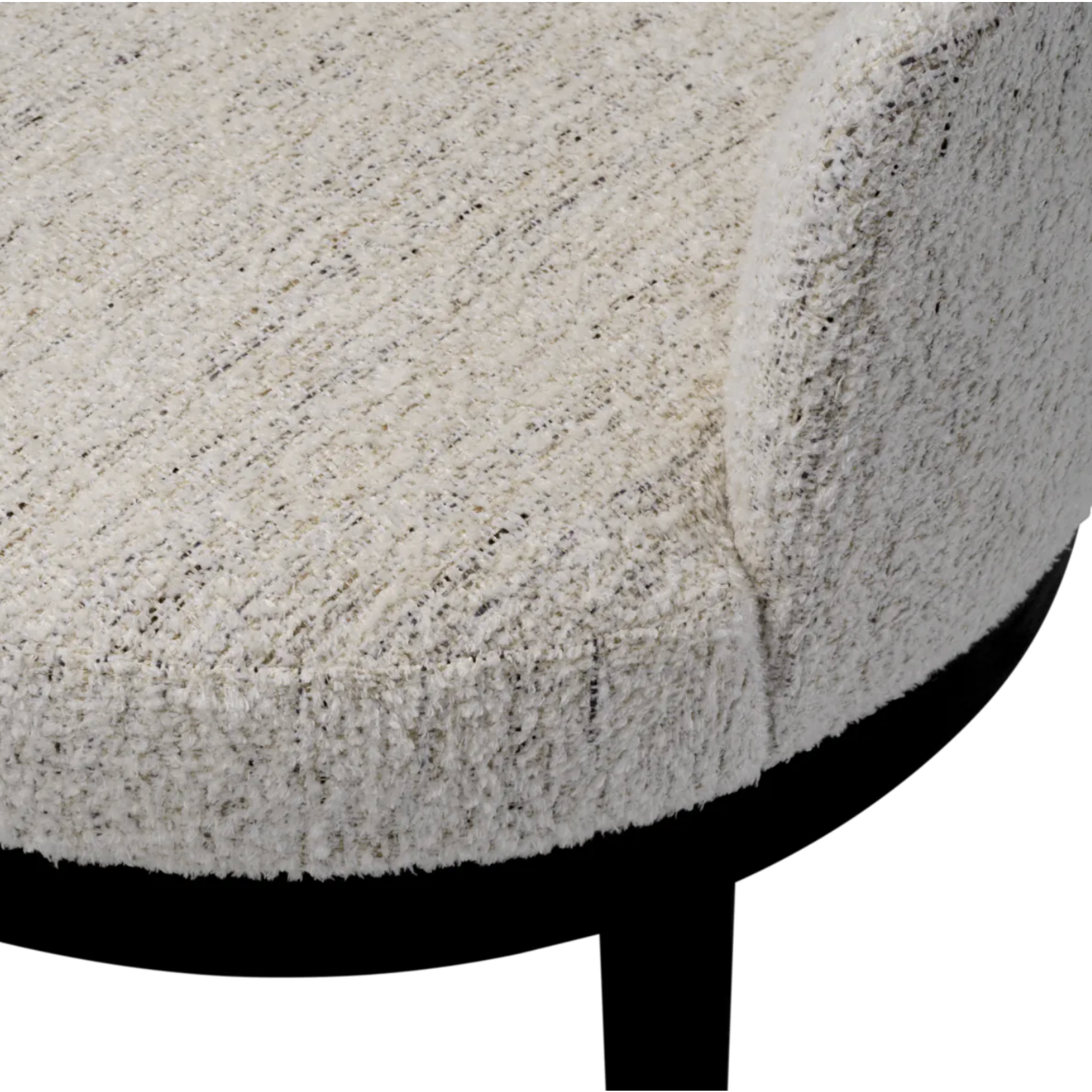 Sofia Stuhl, B58.5xT60xH82cm (SH49.5cm), Stoff: Seashell off-white