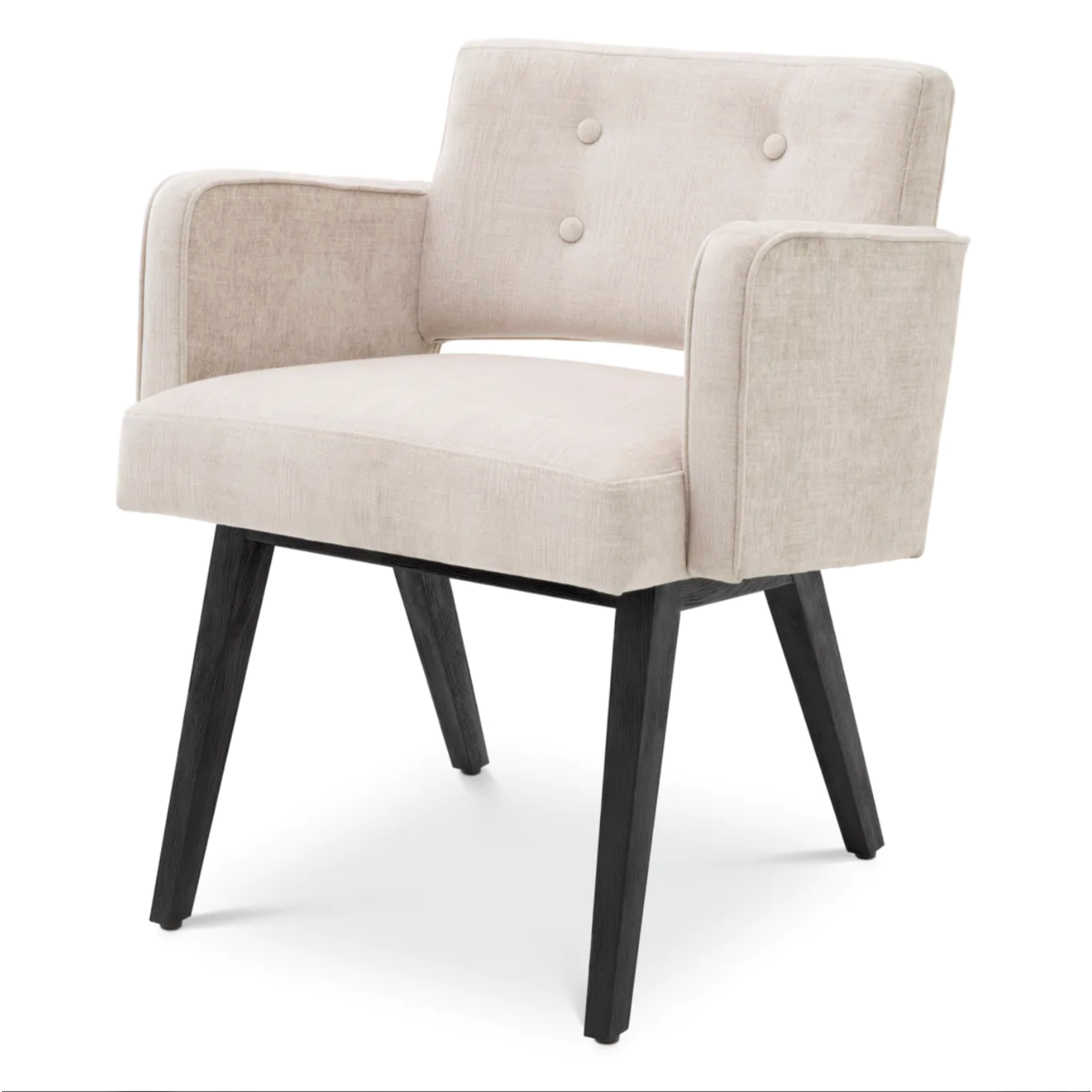 Locarno Stuhl, B61xT62xH75cm (SH50cm), Stoff: Sisley beige