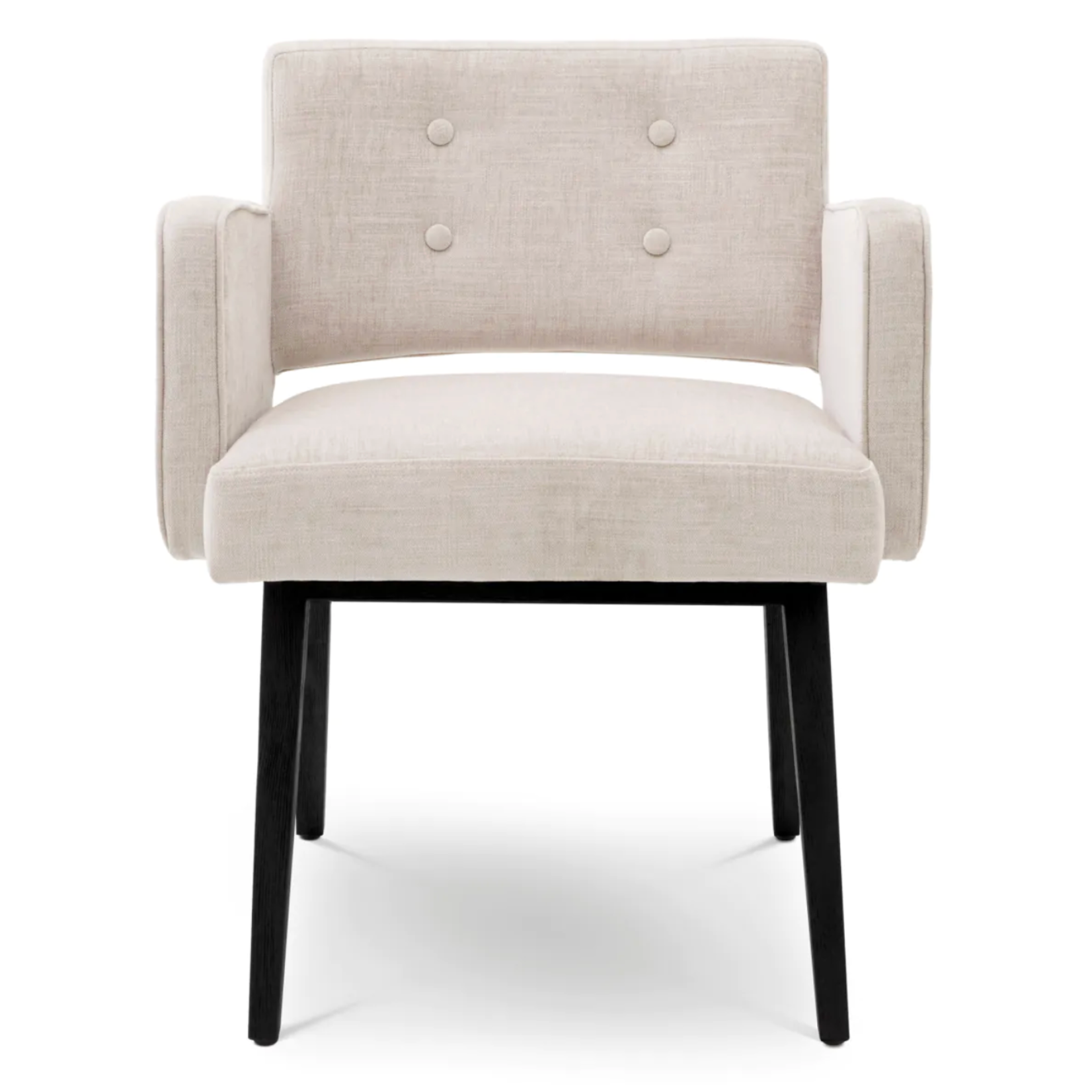 Locarno Stuhl, B61xT62xH75cm (SH50cm), Stoff: Sisley beige