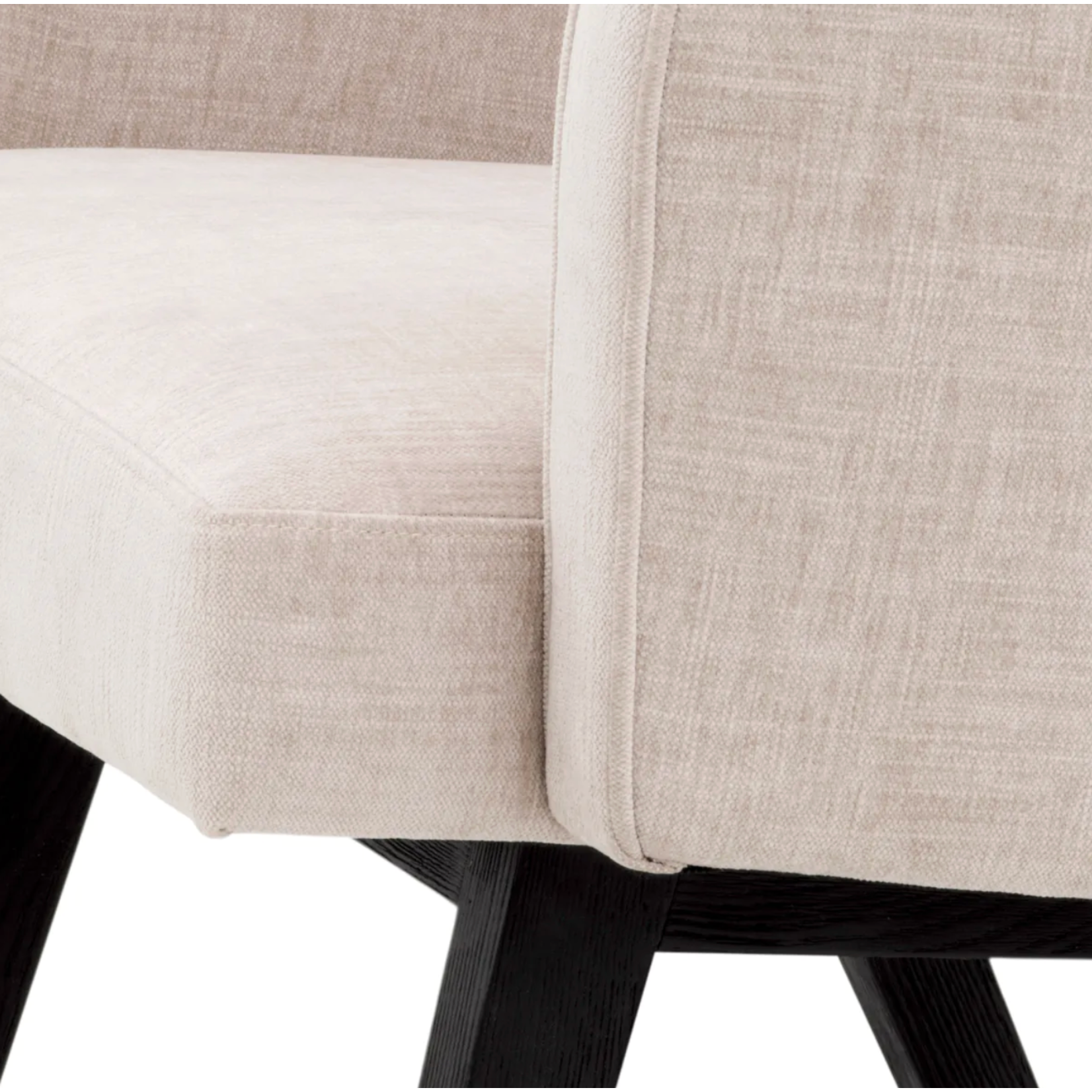 Locarno Stuhl, B61xT62xH75cm (SH50cm), Stoff: Sisley beige
