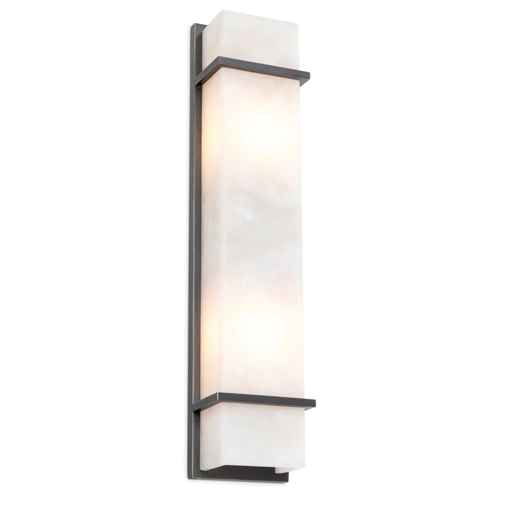 Spike L Wandlampe, 13x9xH60cm, bronze