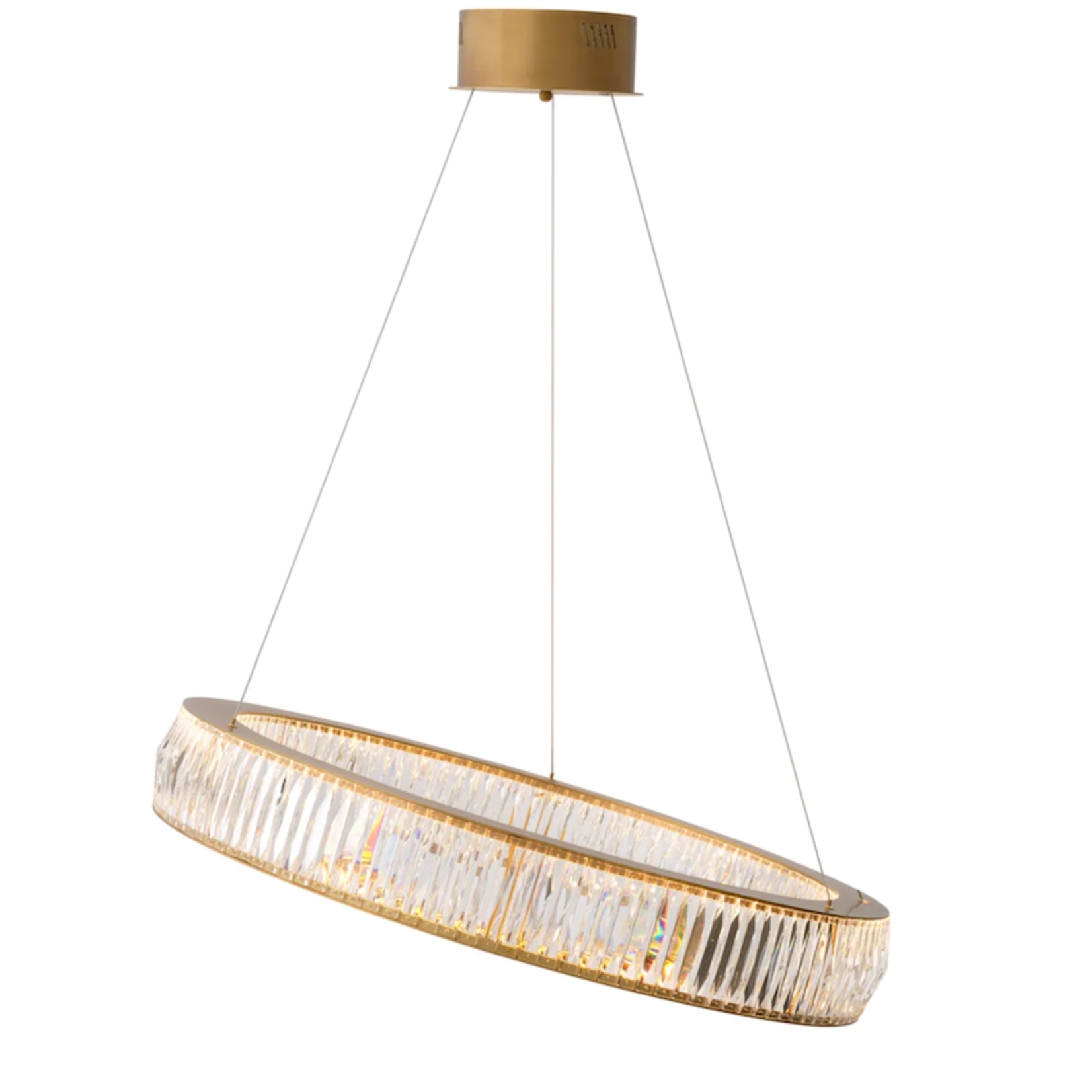 Chandelier Vancouver L, 91cm brass