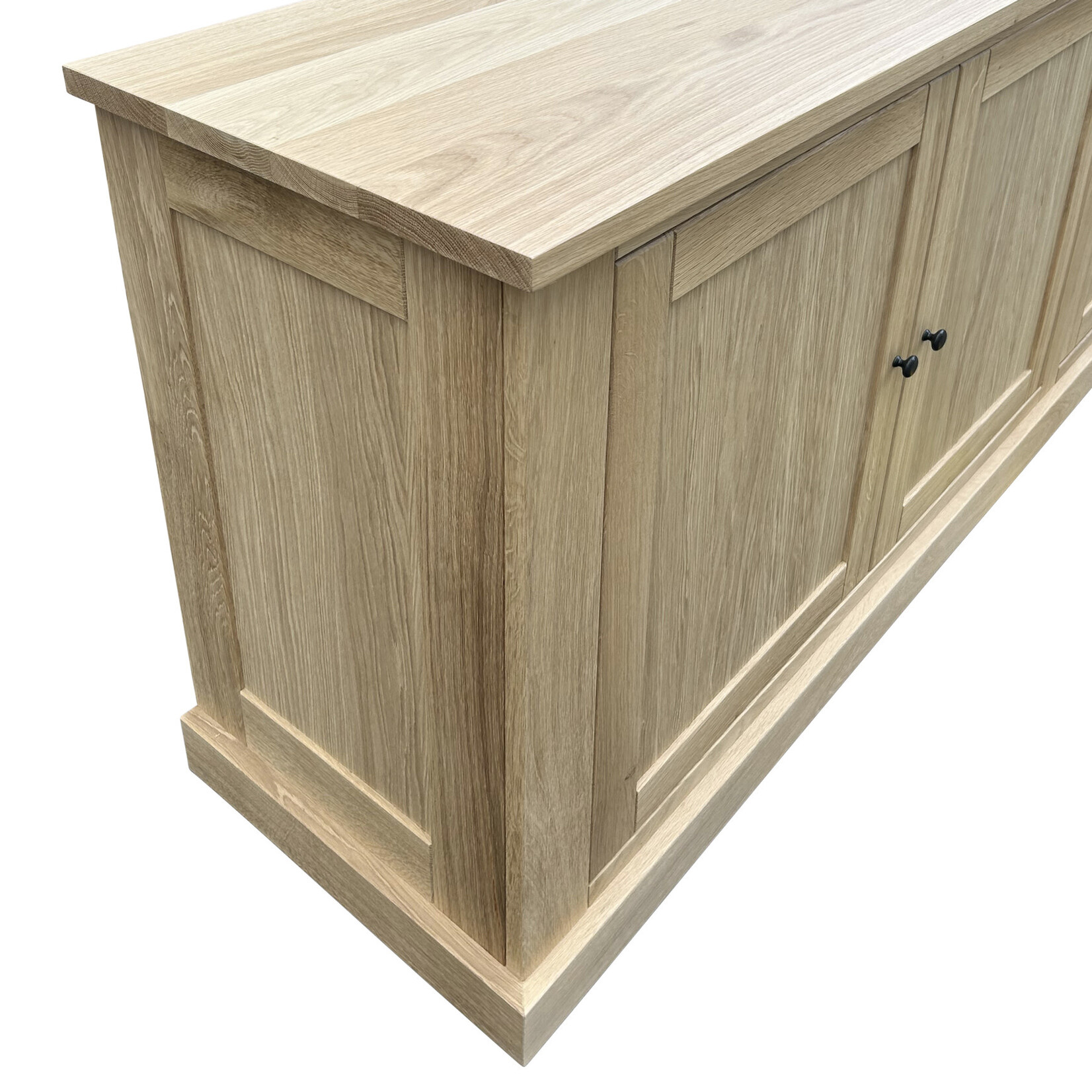 Sideboard mit vier Türen, Eiche natur, 220x45xH80cm