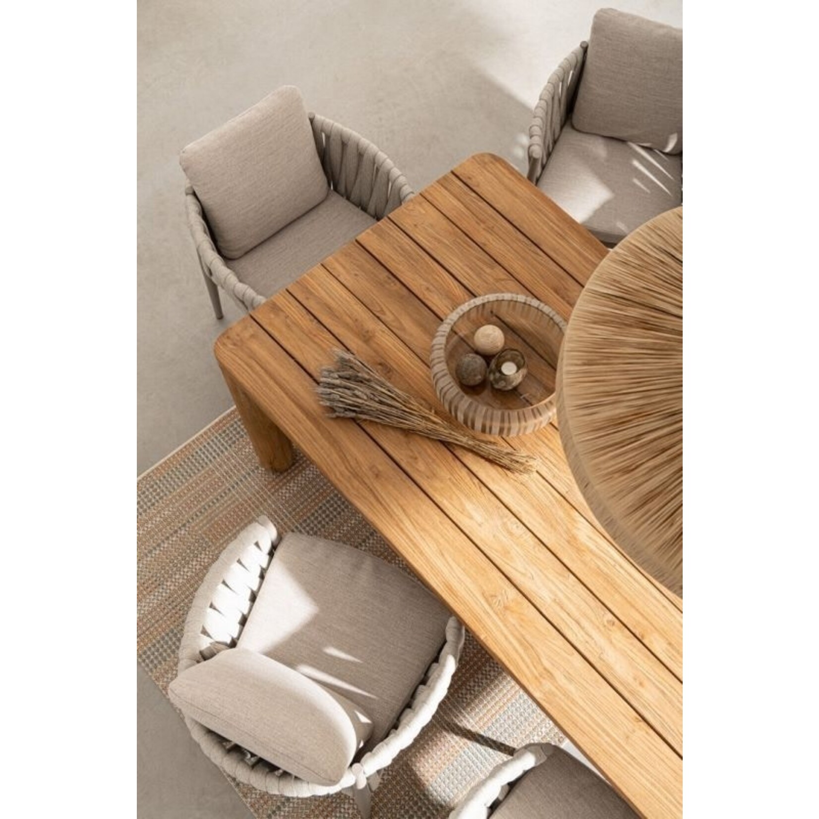 Maestro Gartentisch 200x100cm, Teak