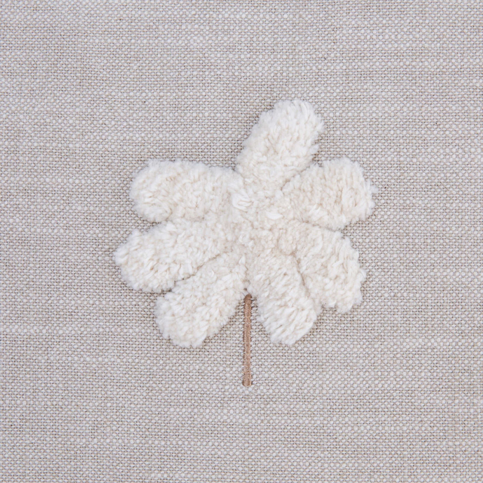 Baumwoll Kissen Coco Palmen natur 65x45cm