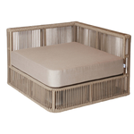 Lincoln Eckmodul dune, 92x92xH65cm