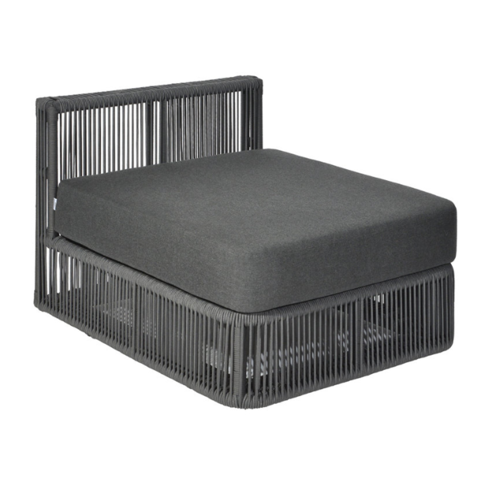 Lincoln Mittelmodul dunkelgrau, 92x92xH65cm