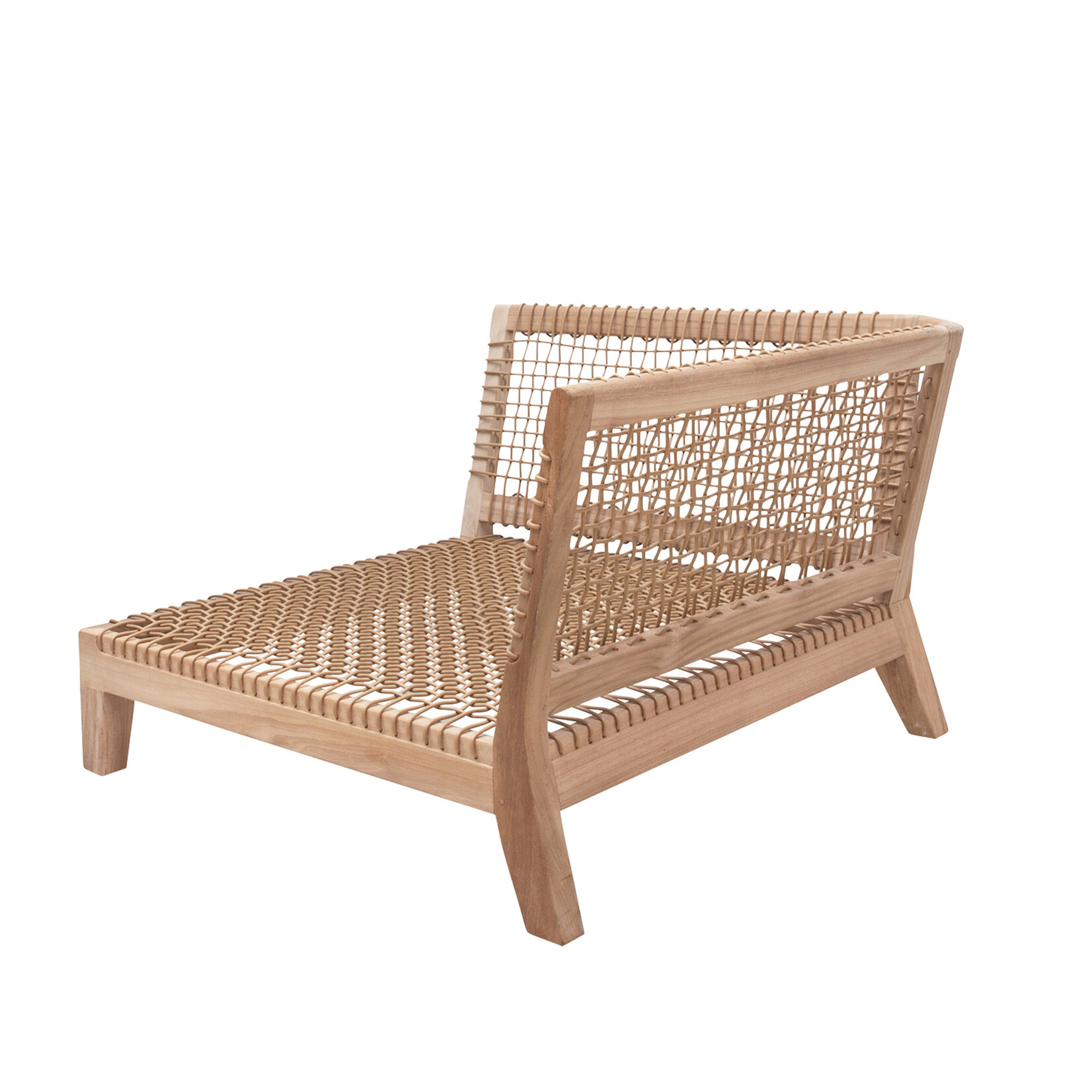 Monte Rosa Eckmodul, 98x98xH60cm inkl. Kissen weiss