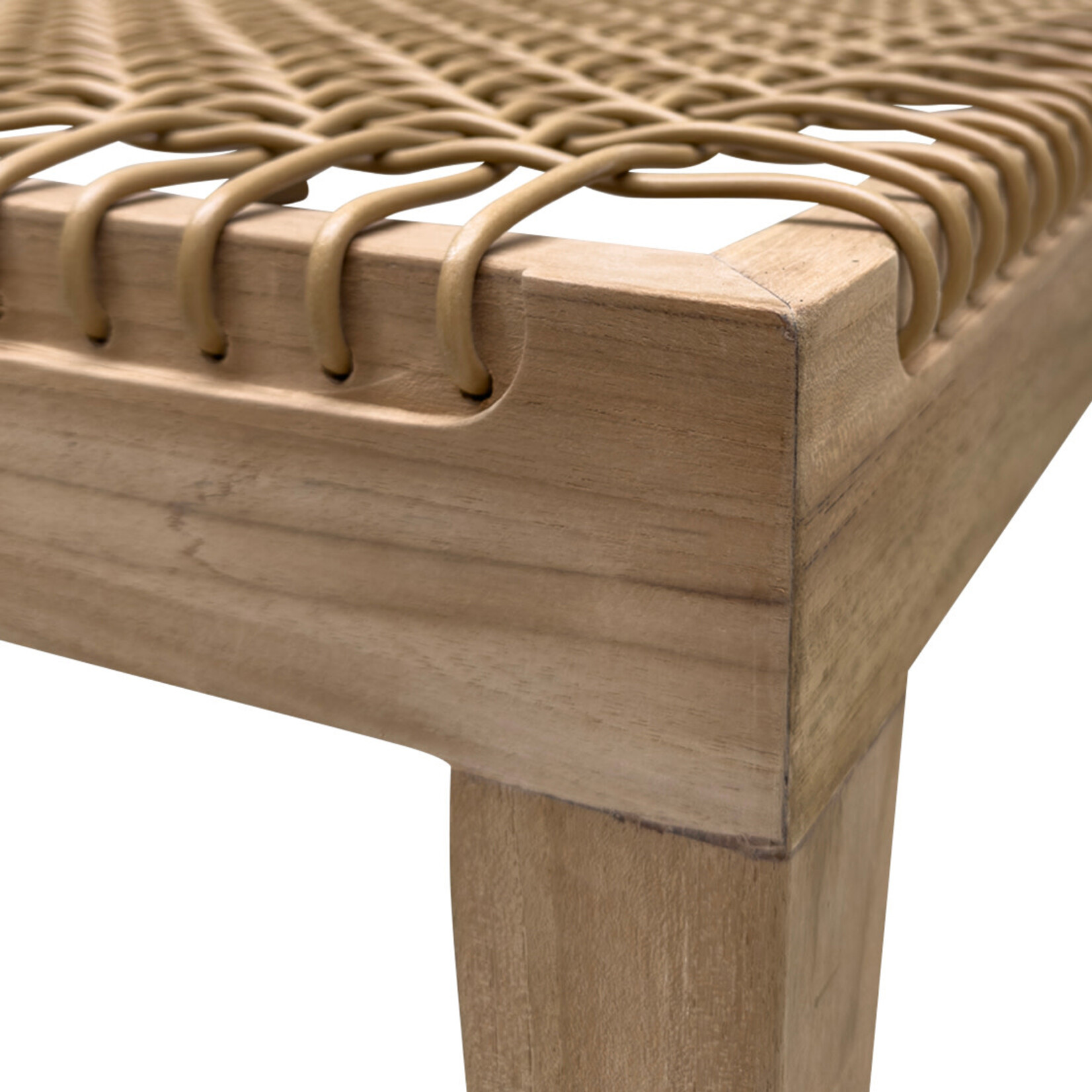 Monte Rosa Tisch/Hocker, 78x78xH20cm inkl. Kissen taupe