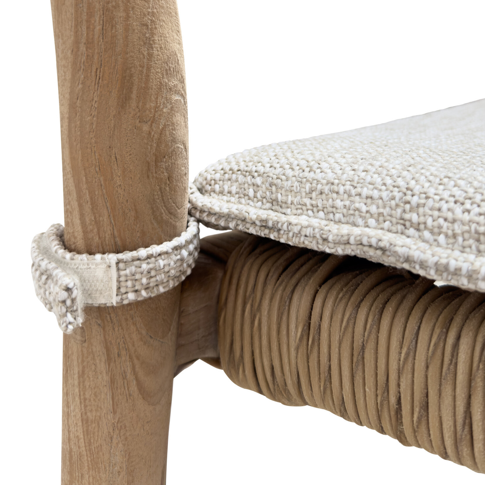 Mieke Stuhl Teak inkl. Kissen, 59x63xH87cm