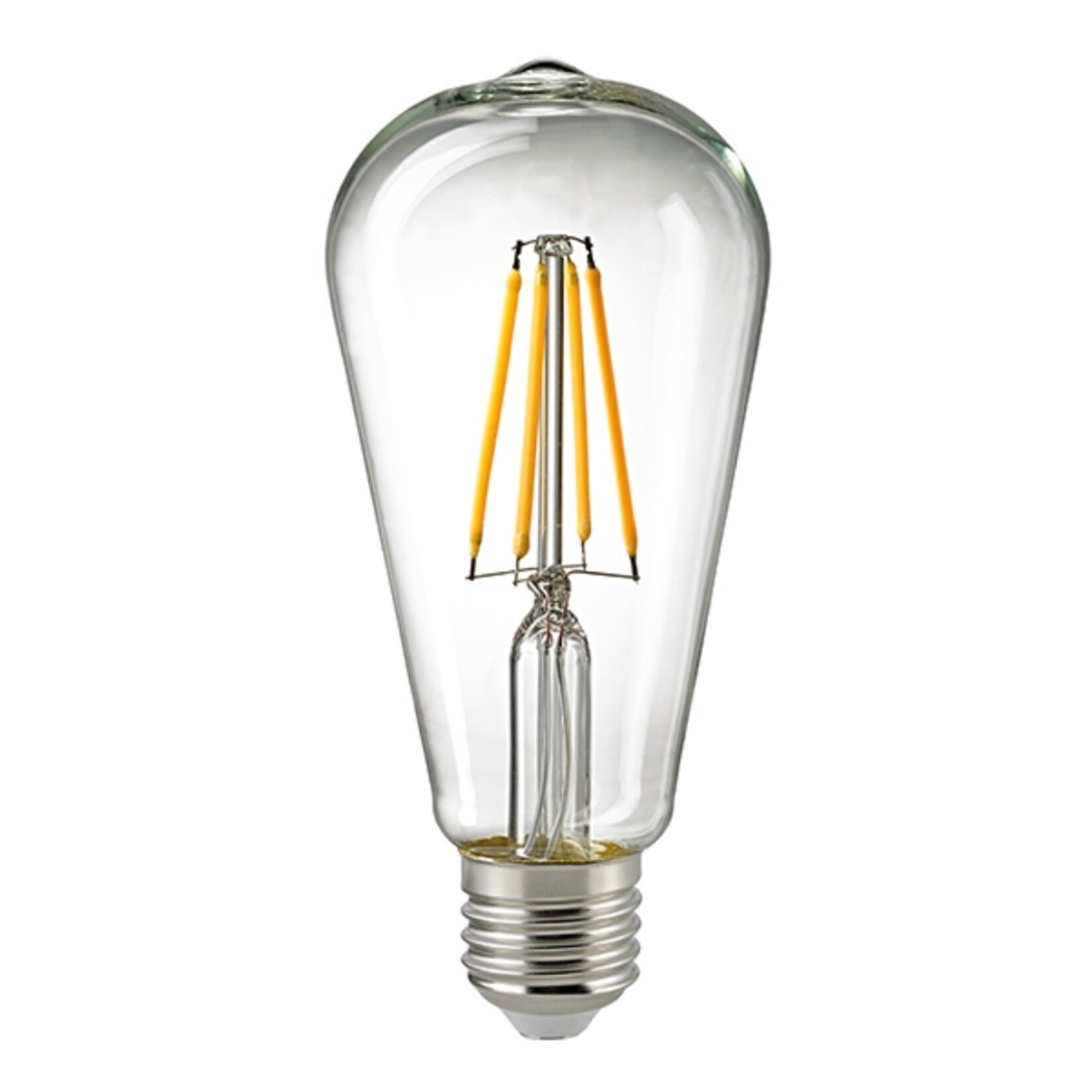 Leuchtmittel Edison-Lampe klar E27, 806lm, 2700-2200K, 7W, dimmbar DTW