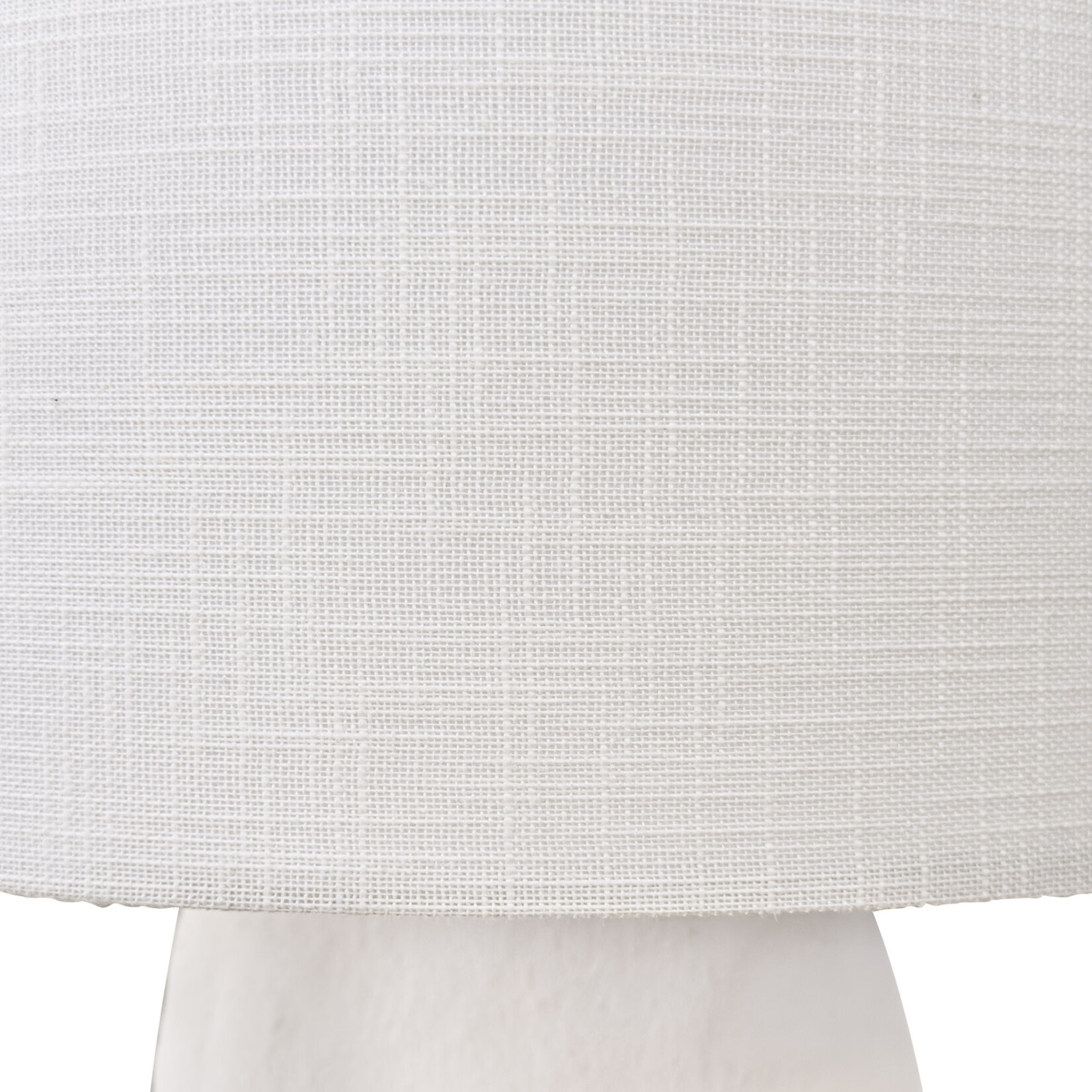 Stehlampe Pappmaché weiss, 35x35xH117cm