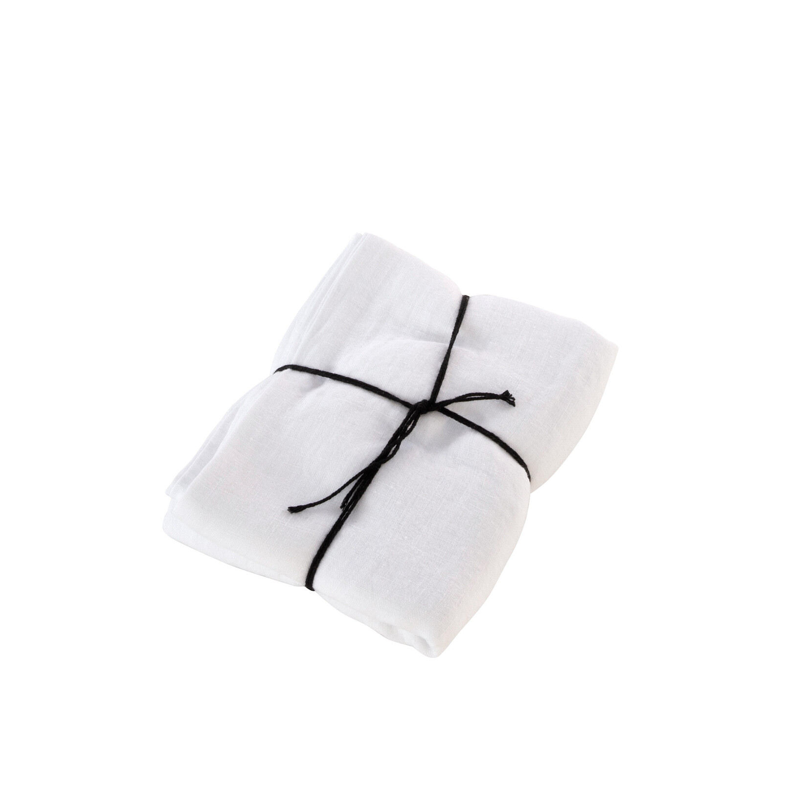 Biloxi Kissenbezug aus Leinen, 50x70cm, White