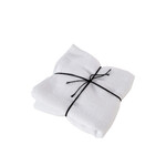 Biloxi Kissenbezug aus Leinen, 65x65cm, White