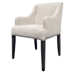 Adrian Stuhl mit Armlehne, 65x60xH87cm, Stoff: Vinci VIN02