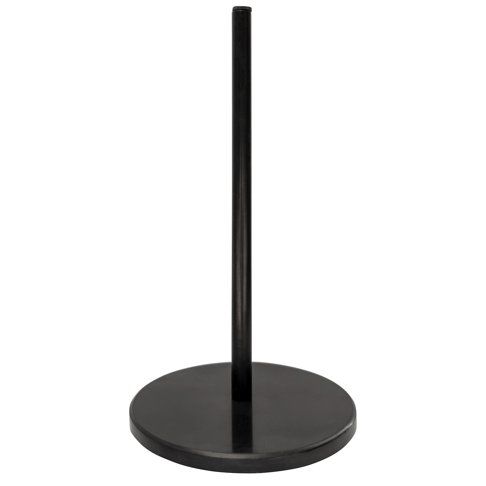 Marmor Küchenrollenhalter schwarz, D14xH27cm