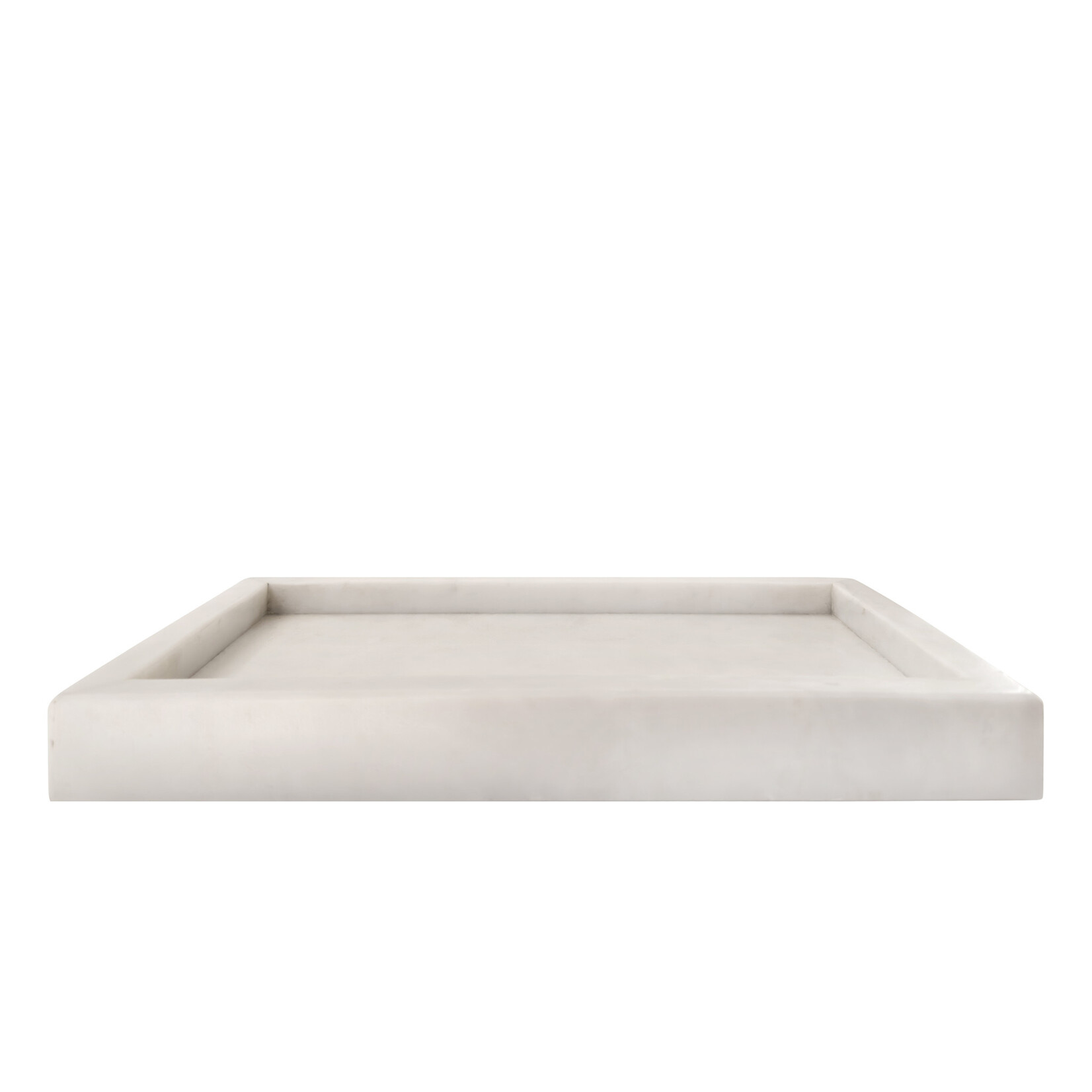 Marmor Tablett weiss, 35x20cm