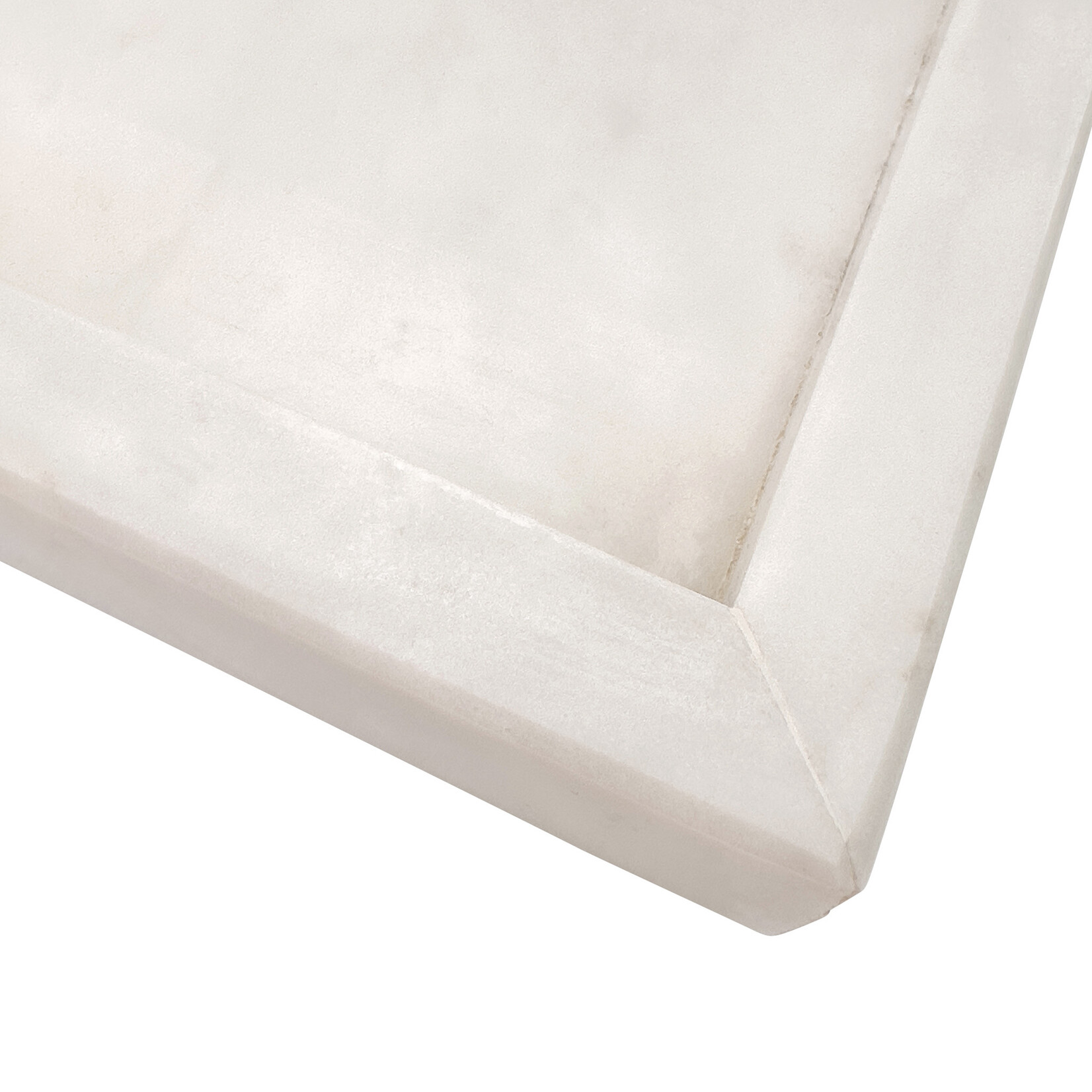 Marmor Tablett weiss, 35x20cm