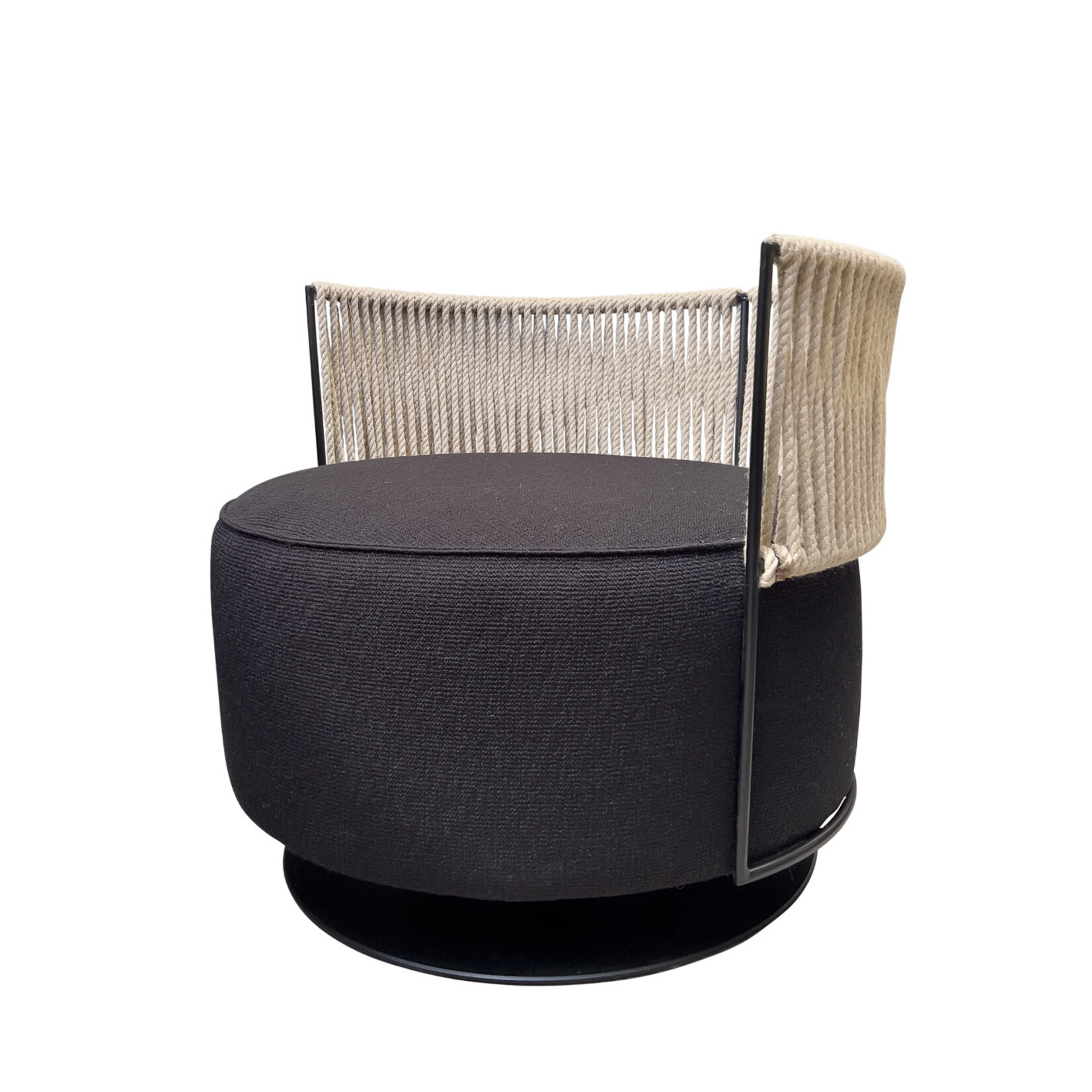 Outdoor Sessel drehbar mit Schaukelfunktion und Armlehne