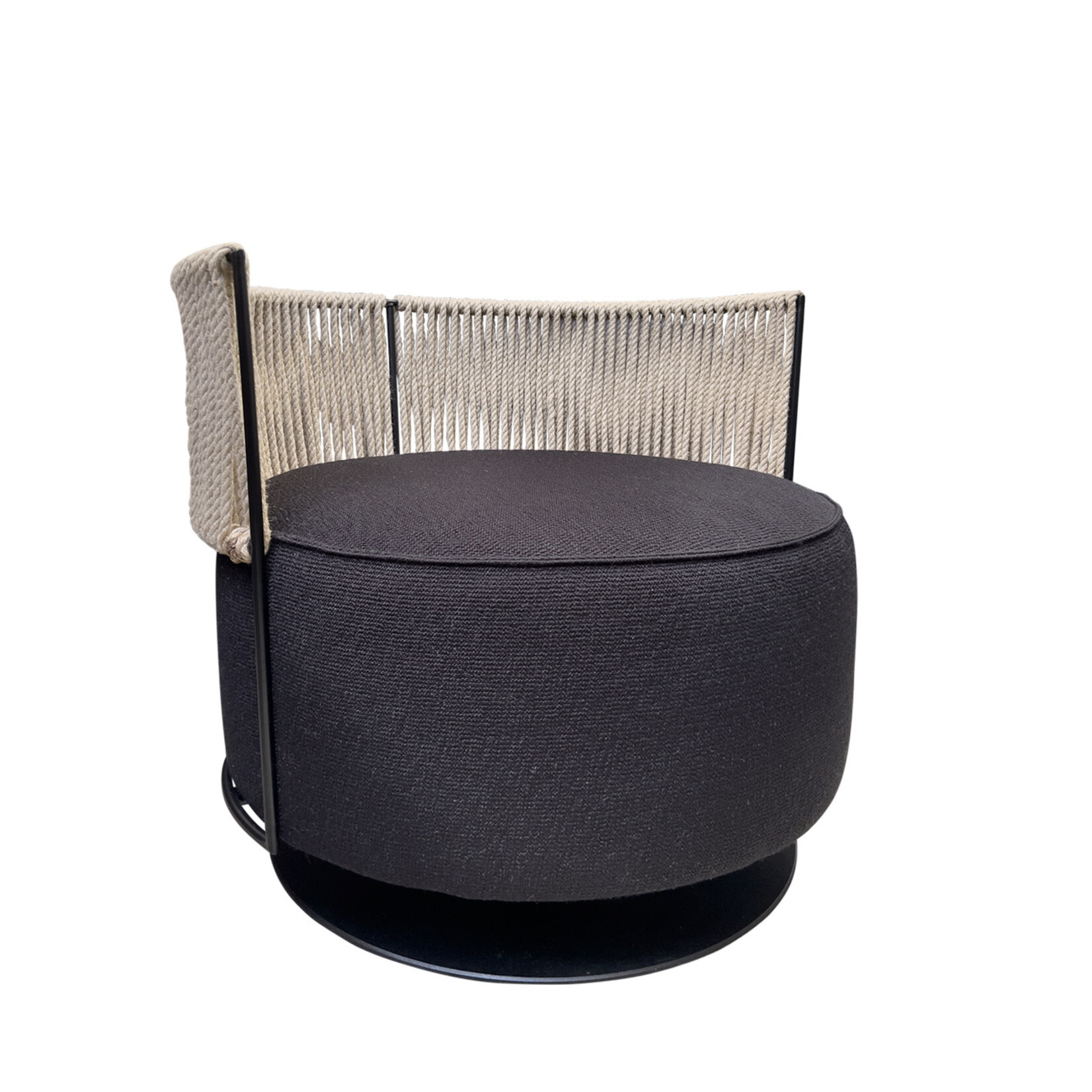 Outdoor Sessel drehbar mit Schaukelfunktion und Armlehne