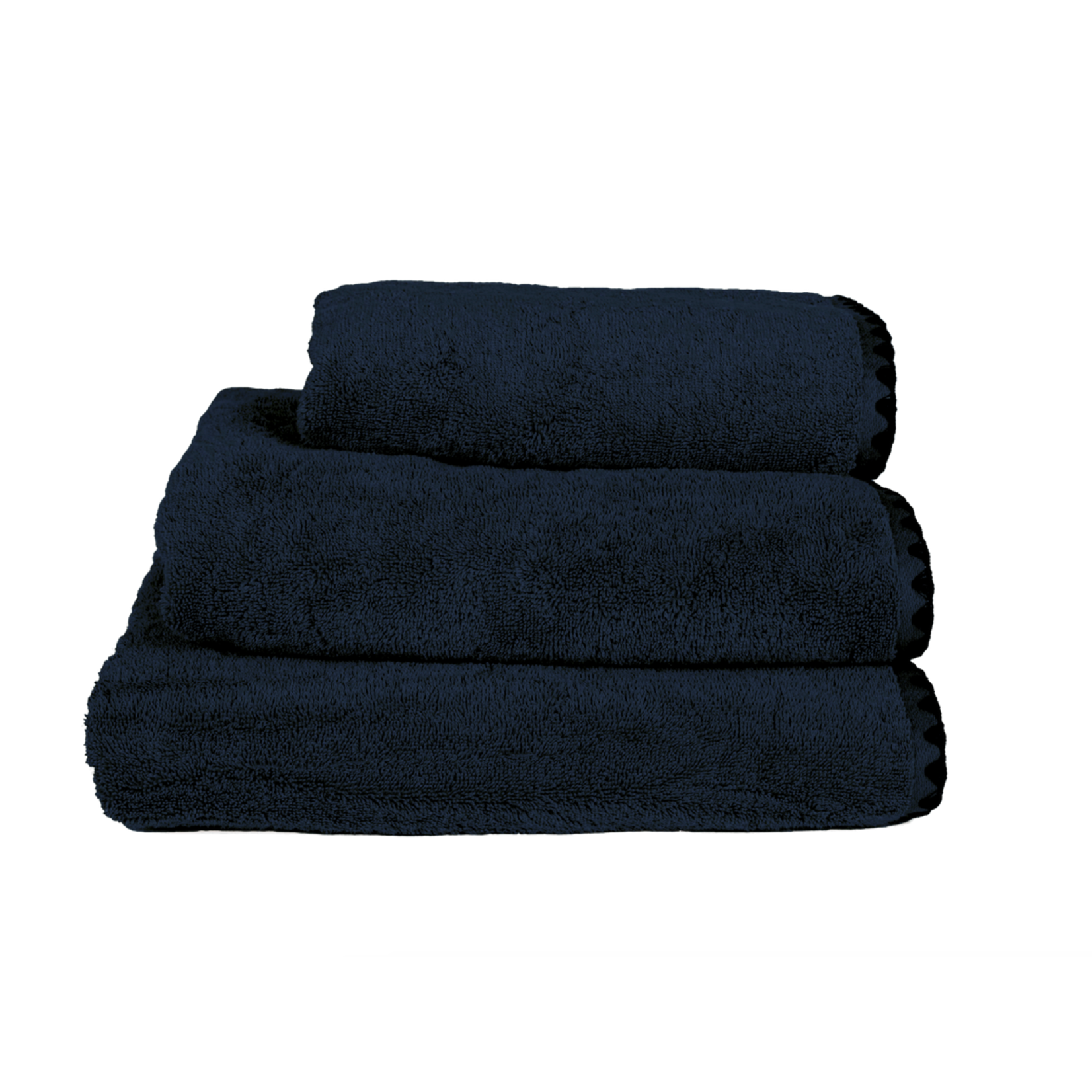 Ilya Handtuch 30x50cm dunkelblau