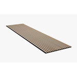 Akustikpaneel - Eiche Klassisch, Filz & MDF schwarz, 240x60x2.2cm