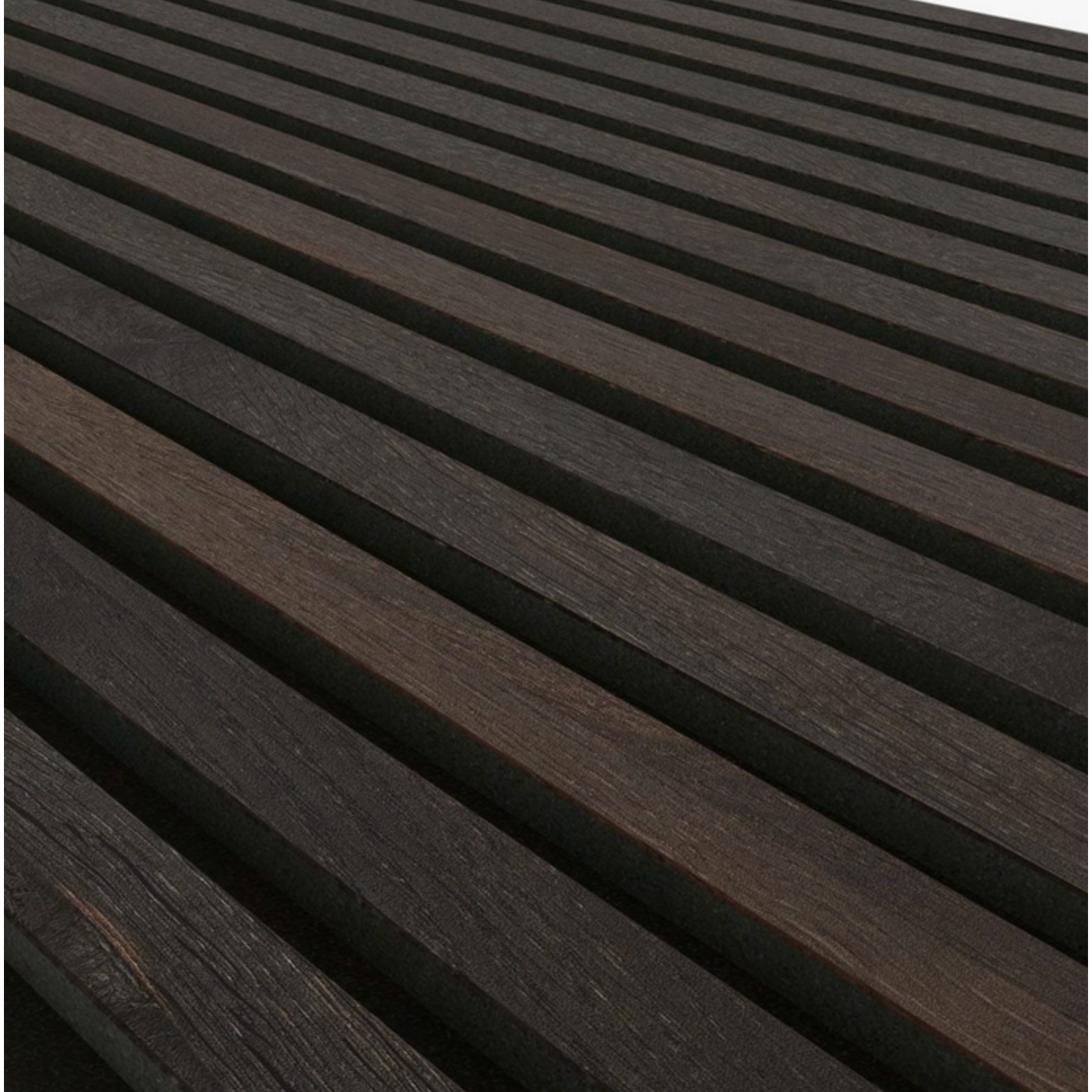 Akustikpaneel - Eiche Rustikal, Geräuchert, 300x60x2.2cm