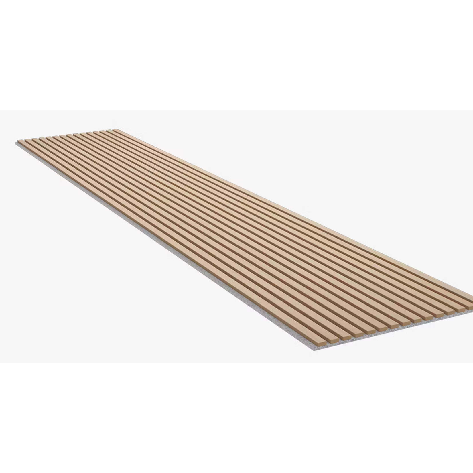 Akustikpaneel - Eiche Klassisch, Filz Grau, 300x60x2.2cm