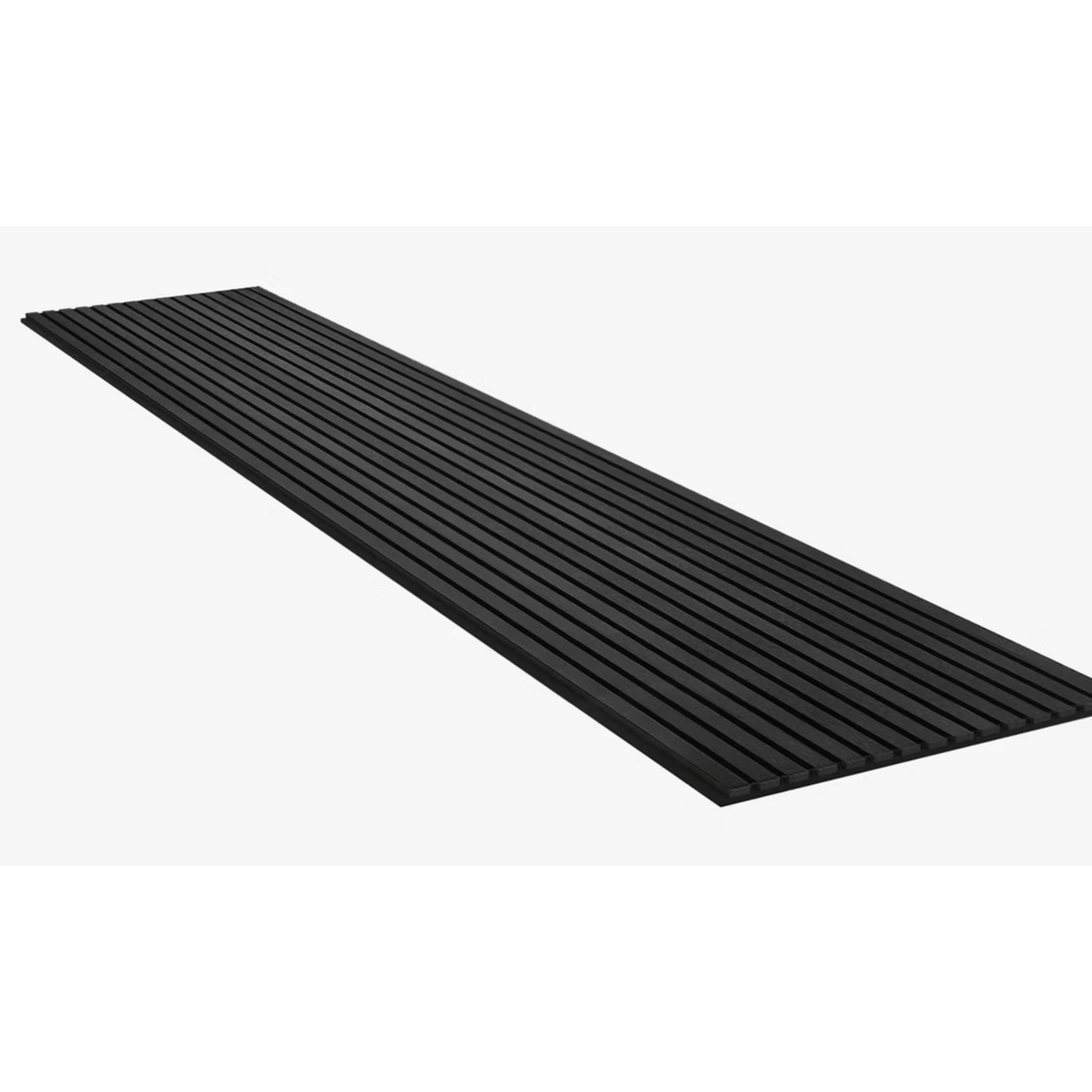 Akustikpaneel - Esche schwarz, 300x60x2.2cm