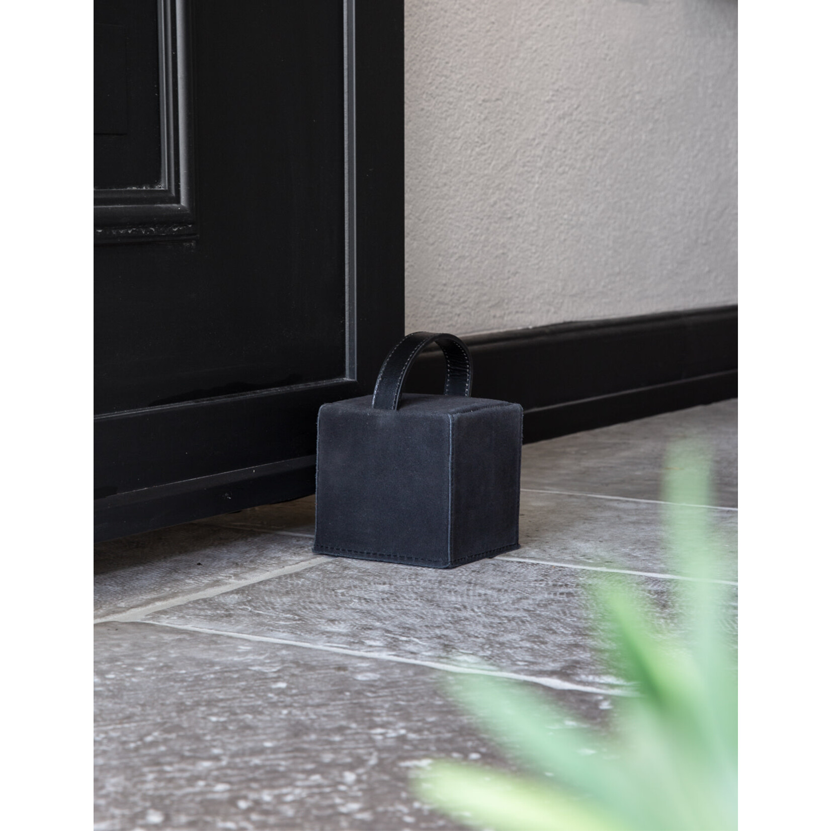 Solo Türstopper Leder schwarz 2.5KG