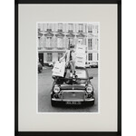 Bild Shopping in Paris 75x95cm, Rahmen schwarz