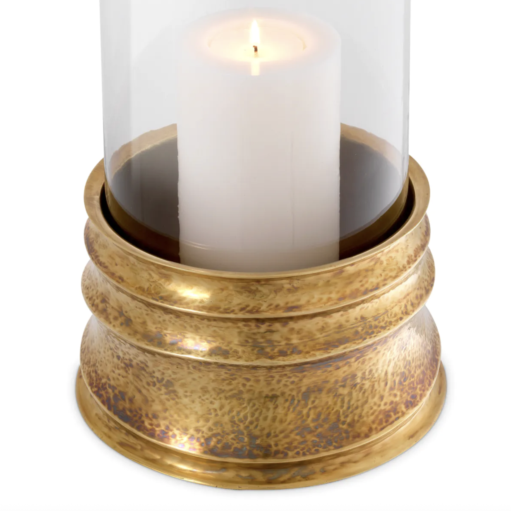 Gilardon Windlicht D21xH40.5cm brass
