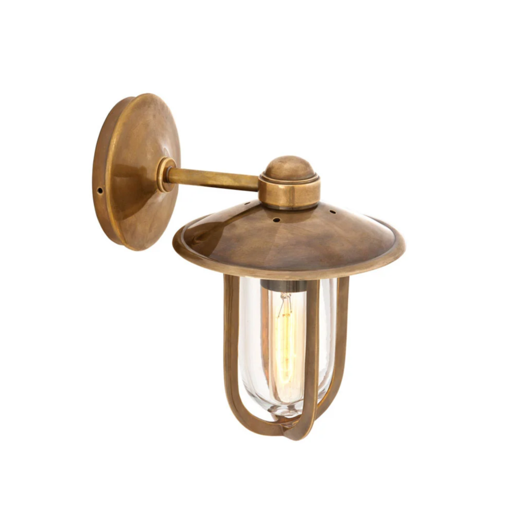 Wall Lamp Seg Harbour vintage brass