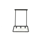 Smith Hängelampe 63x23xH91-130cm Metall schwarz