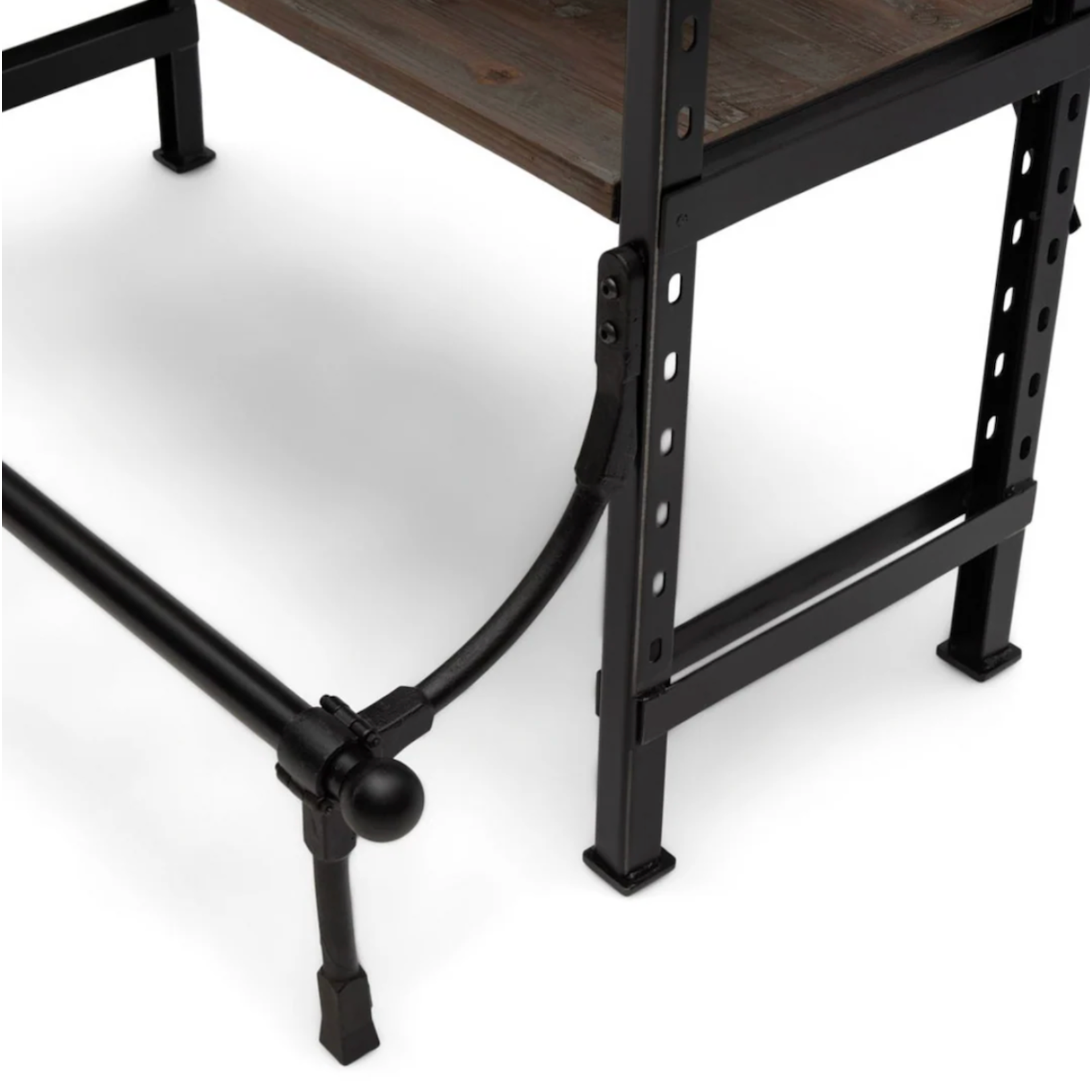 Regal Bowery 106x40x235cm, Fichtenholz/Metall