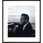 Bild Paul Newman Venice 1963, 85x95cm, Rahmen schwarz