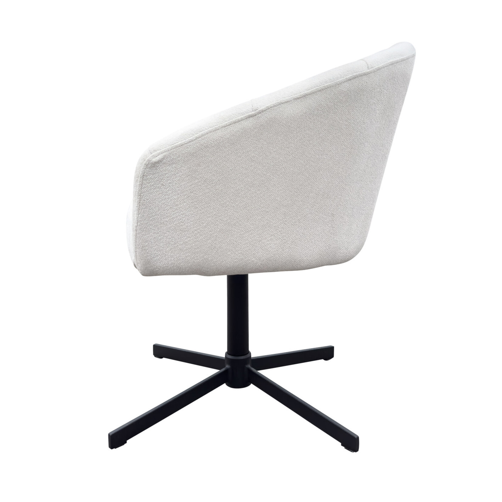 Luisa Stuhl 69x64xH81cm, Stoff: Tender 02, Beine: schwarz