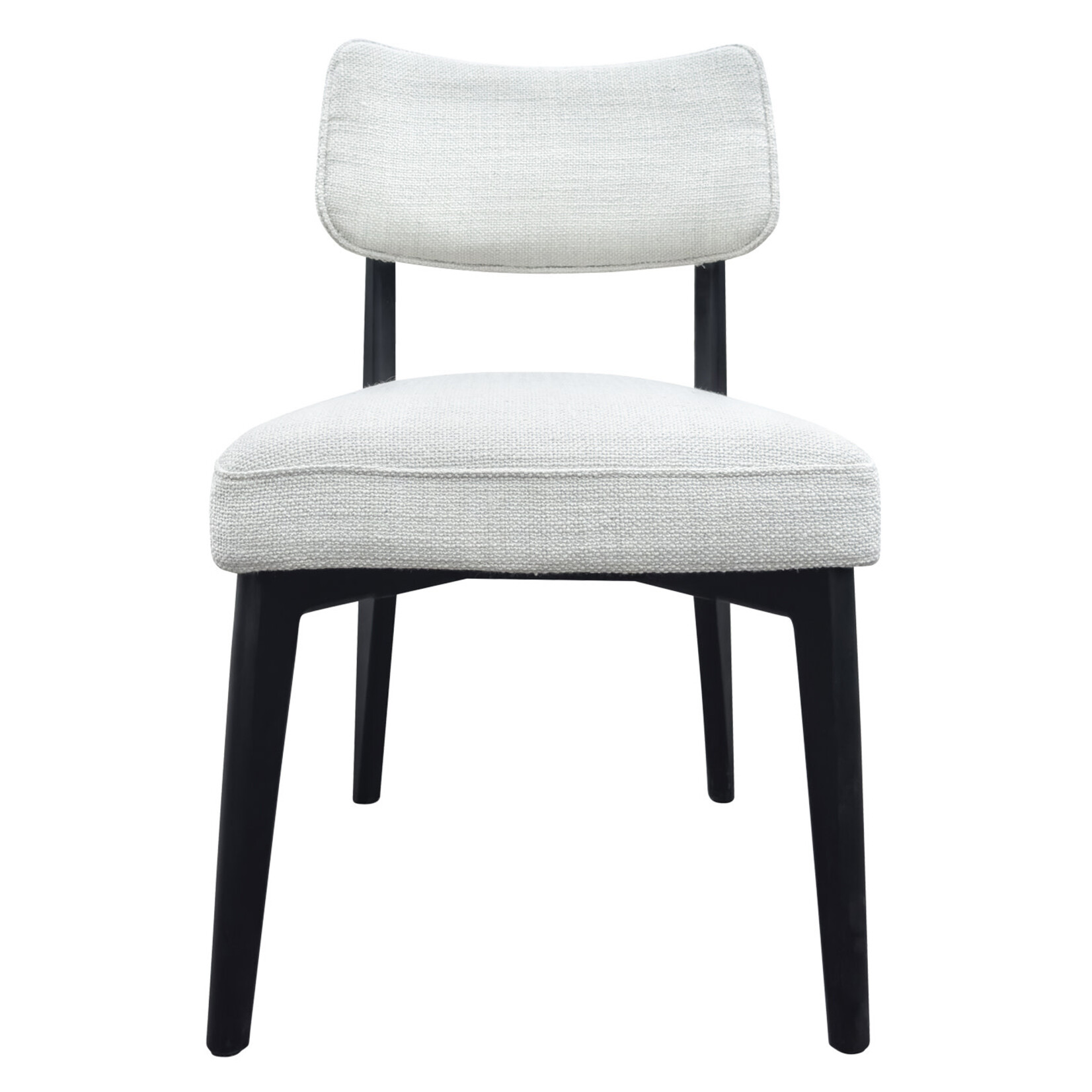 Mina Stuhl 52x57xH81cm, Stoff: Rocco 05, Beine: schwarz