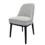 Rania Stuhl 54x62xH92cm, Stoff: Trench 01, Beine: schwarz